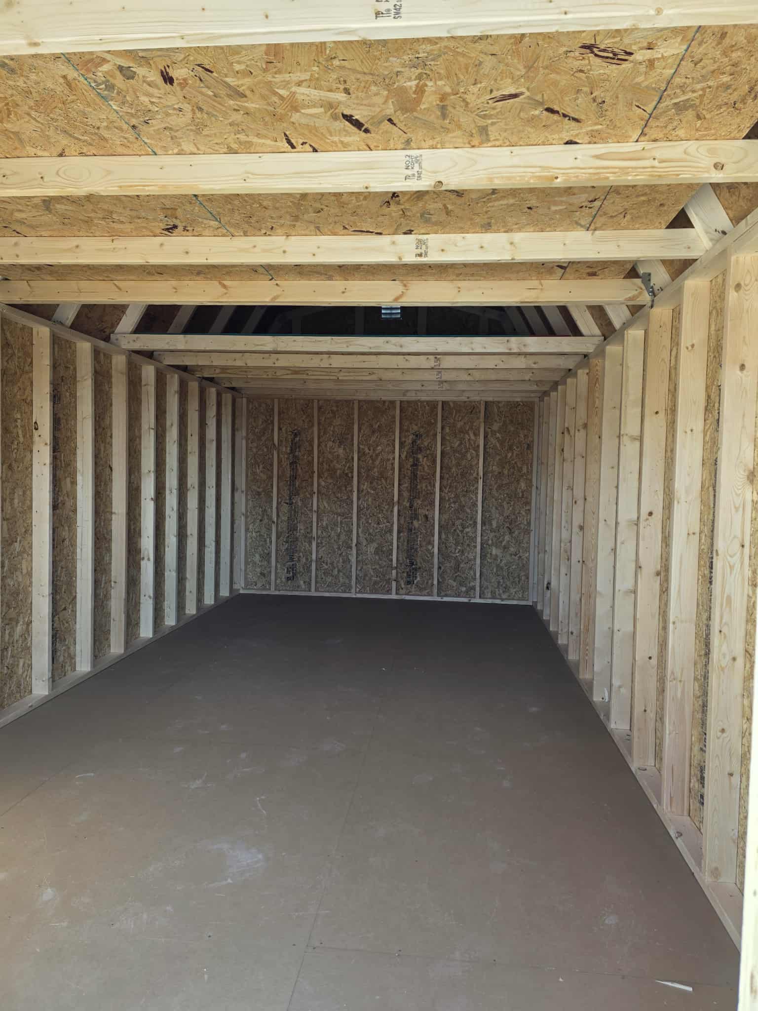 10 x 20 Lofted Barn – 3