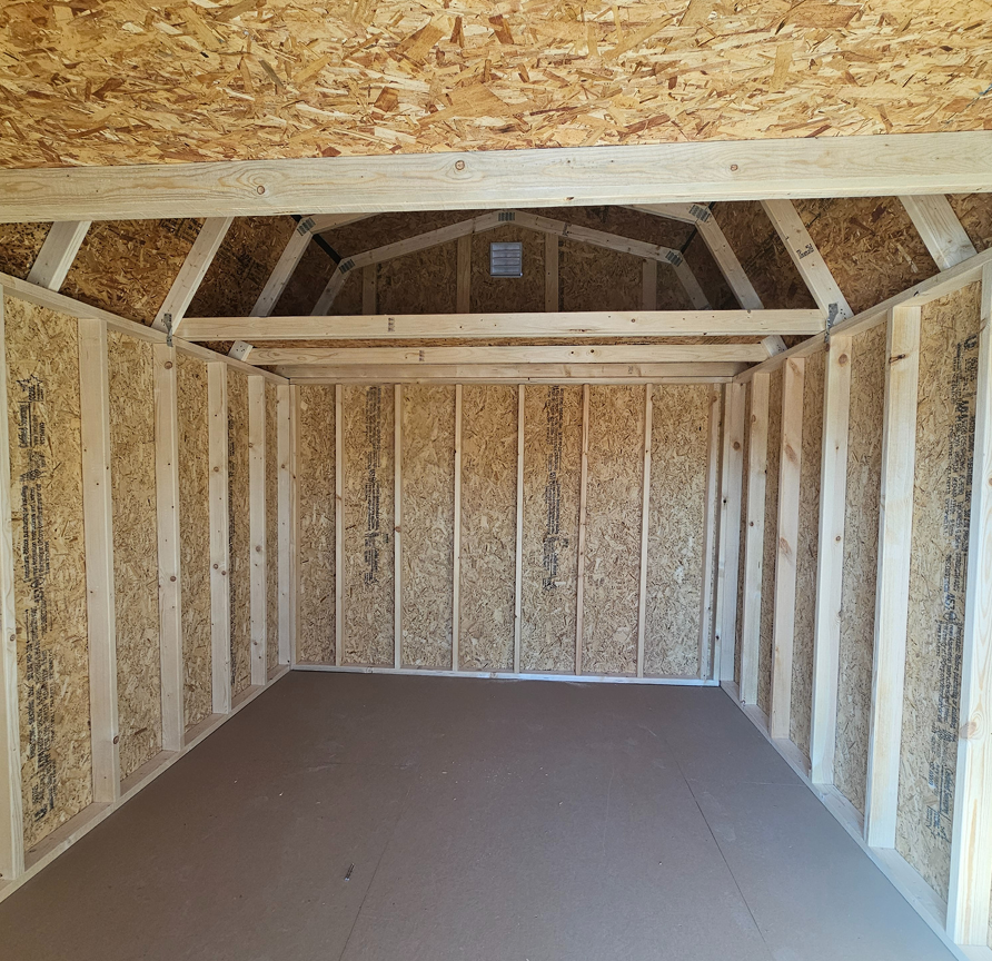 10 x 12 Lofted Barn – 3