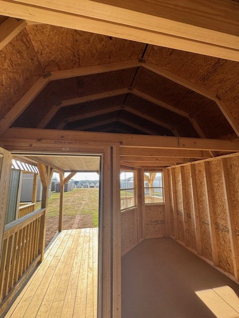 12 x 32 Deluxe Lofted Barn Cabin – 4
