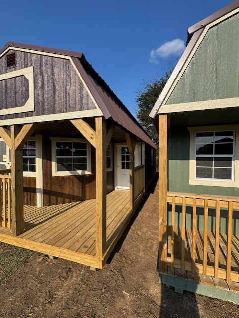 12 x 32 Deluxe Lofted Barn Cabin – 3
