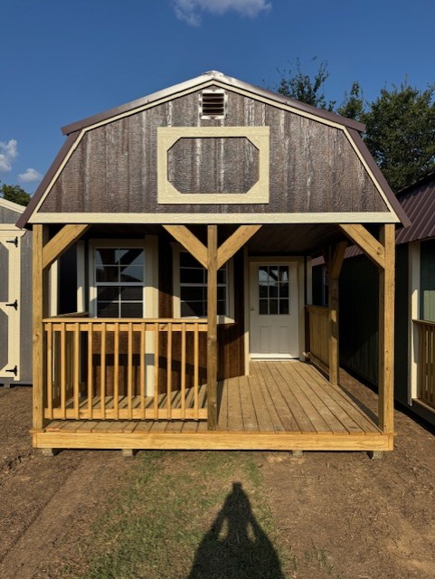 12 x 32 Deluxe Lofted Barn Cabin – 9
