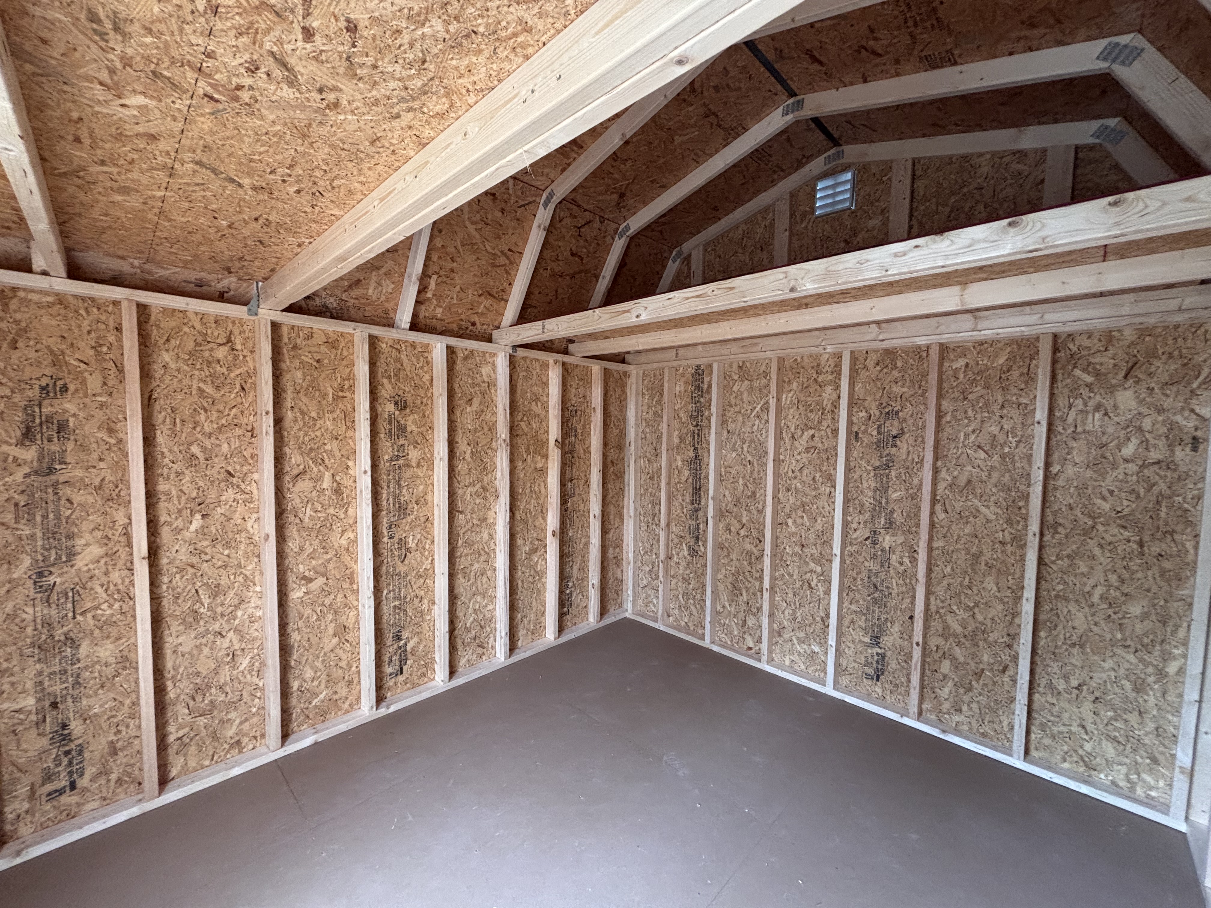 10 x 12 Lofted Barn – 3