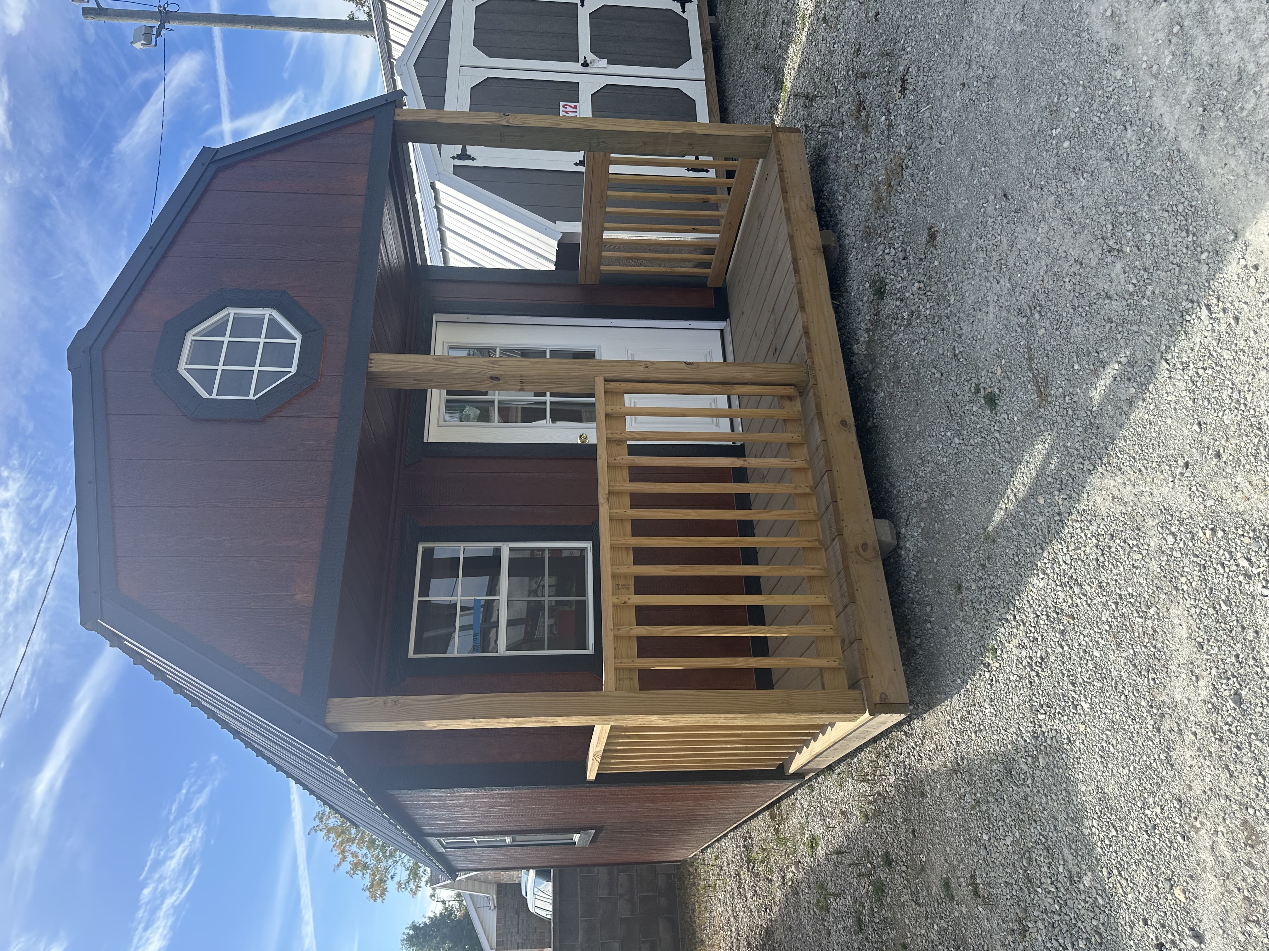 10 x 18 Lofted Barn Cabin – 3