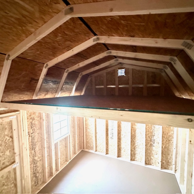 10 x 20 Side Lofted Barn – 4