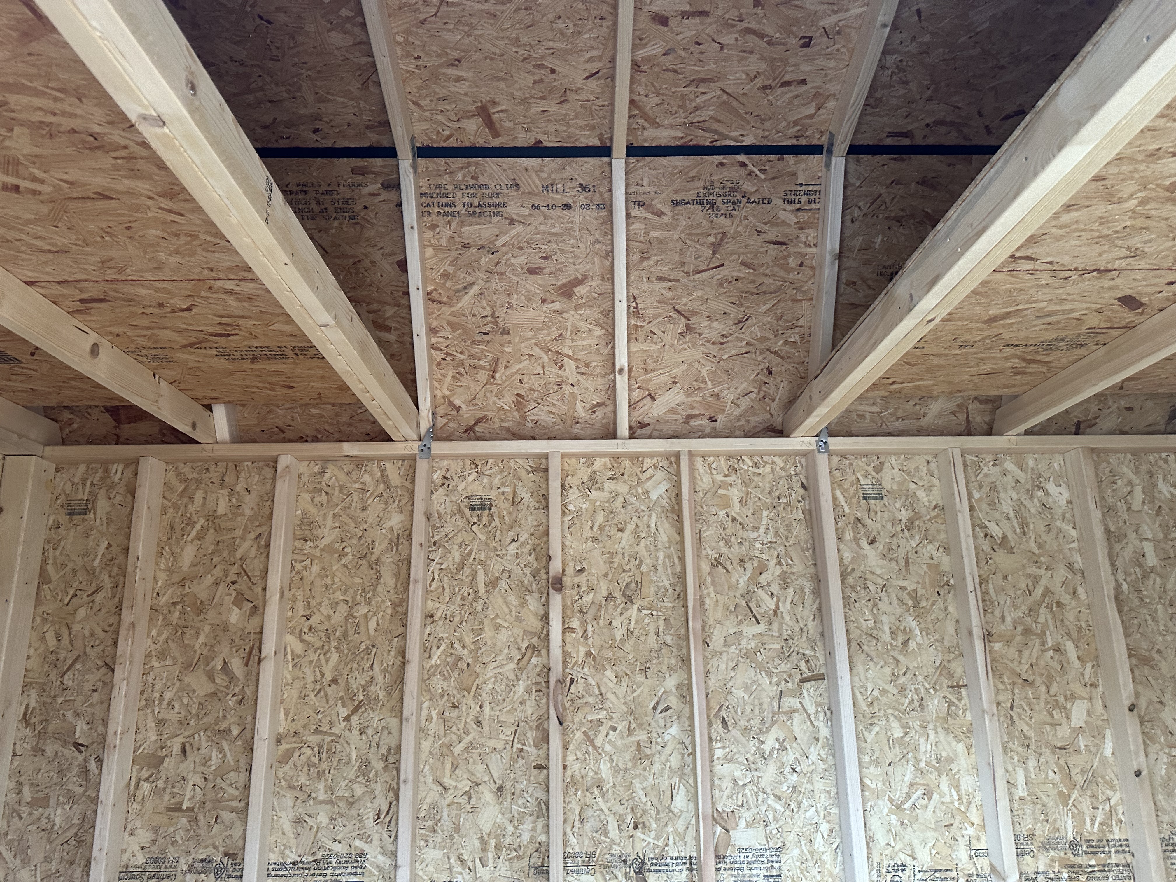 8 x 12 Side Lofted Barn – 2