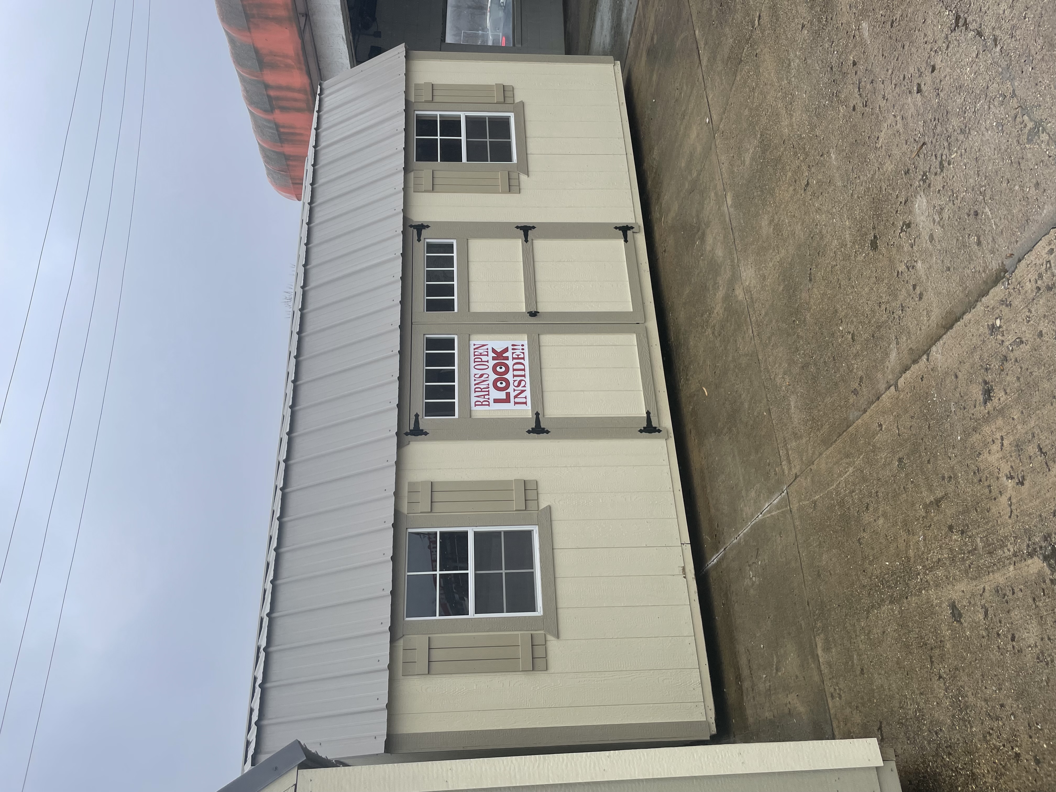10 x 20 Side Lofted Barn – 2