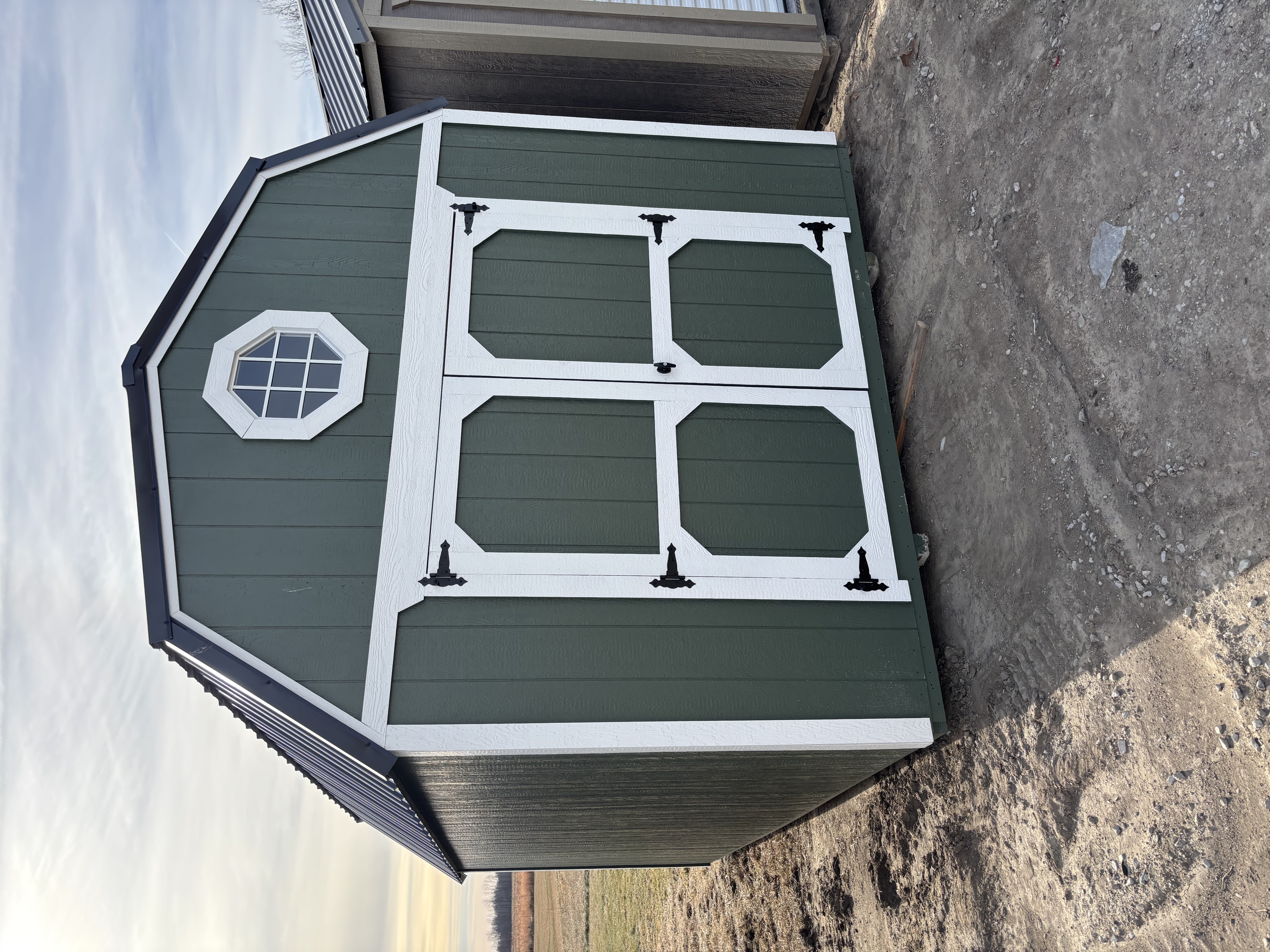 10 x 16 Lofted Barn – 1