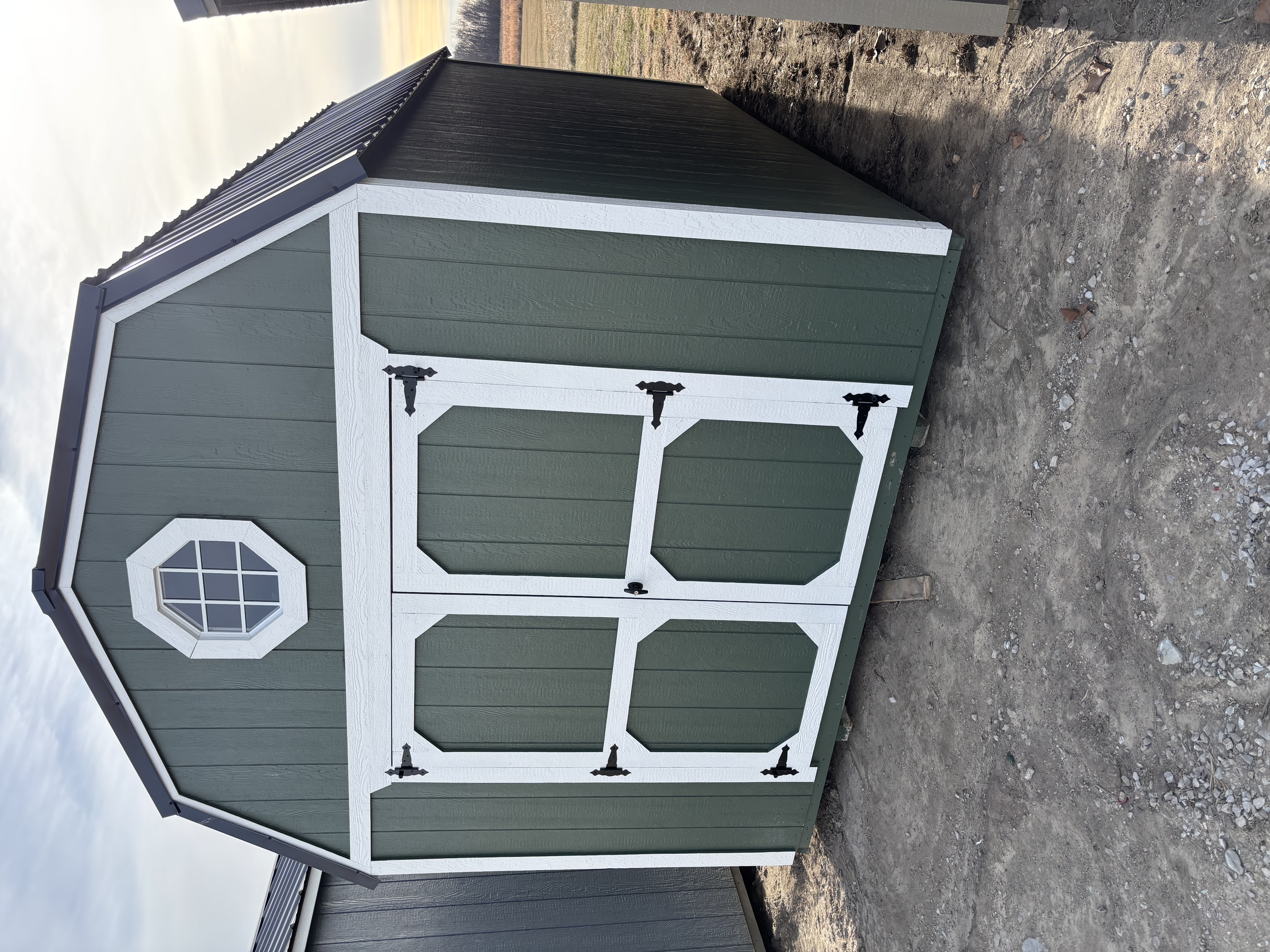 10 x 16 Lofted Barn – 2