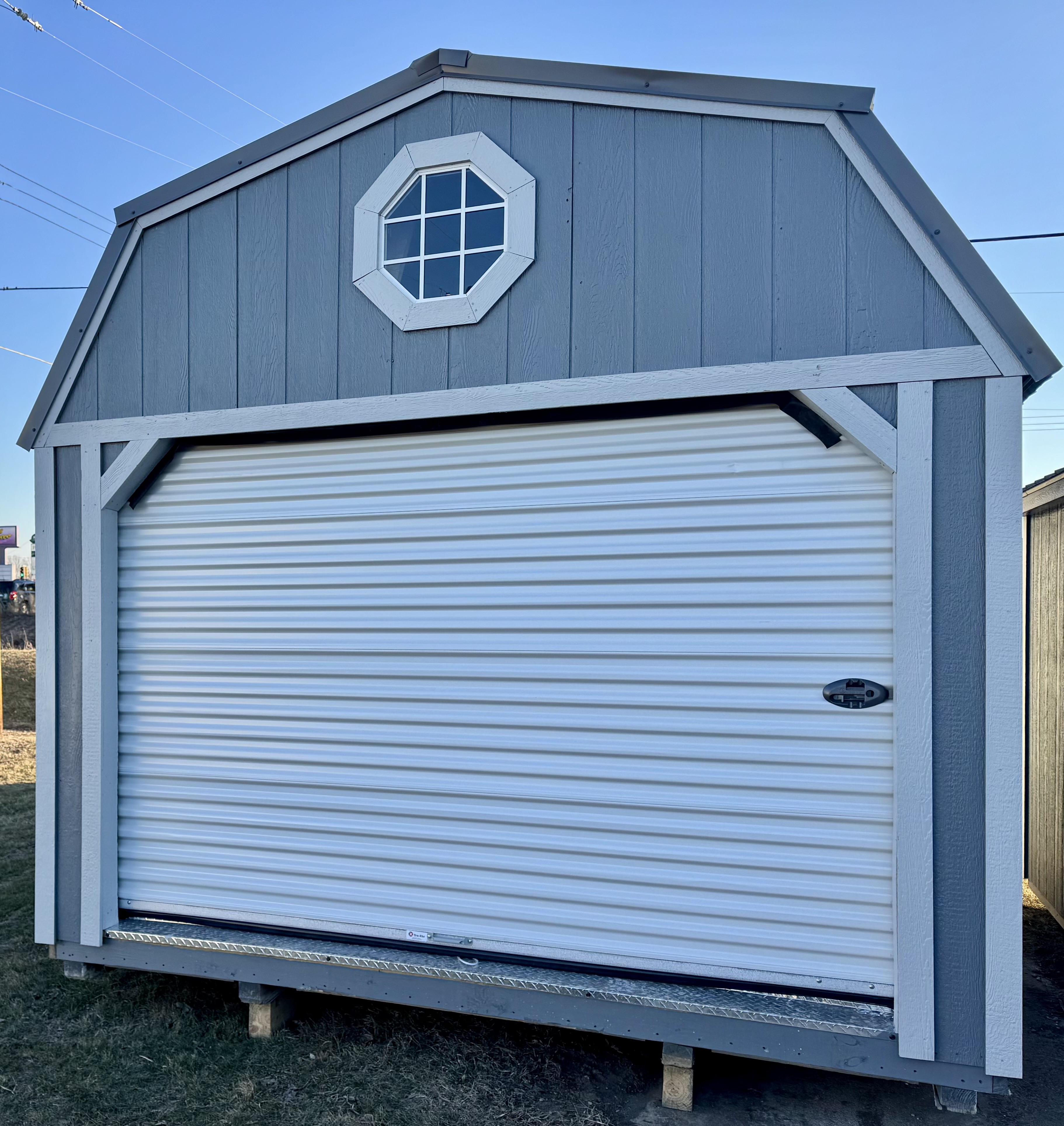 12 x 32 Lofted Garage – 6