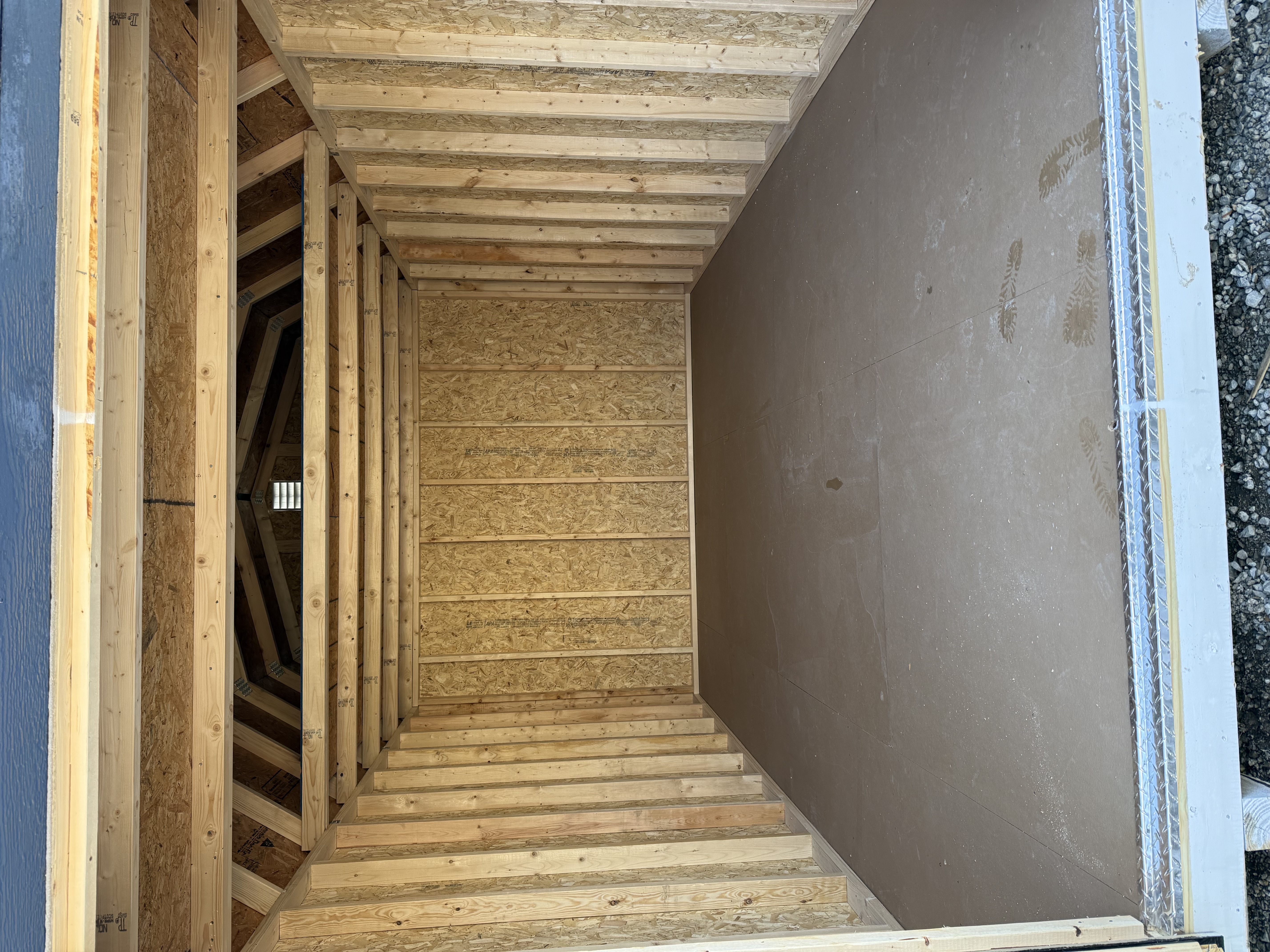 10 x 16 Lofted Barn – 3