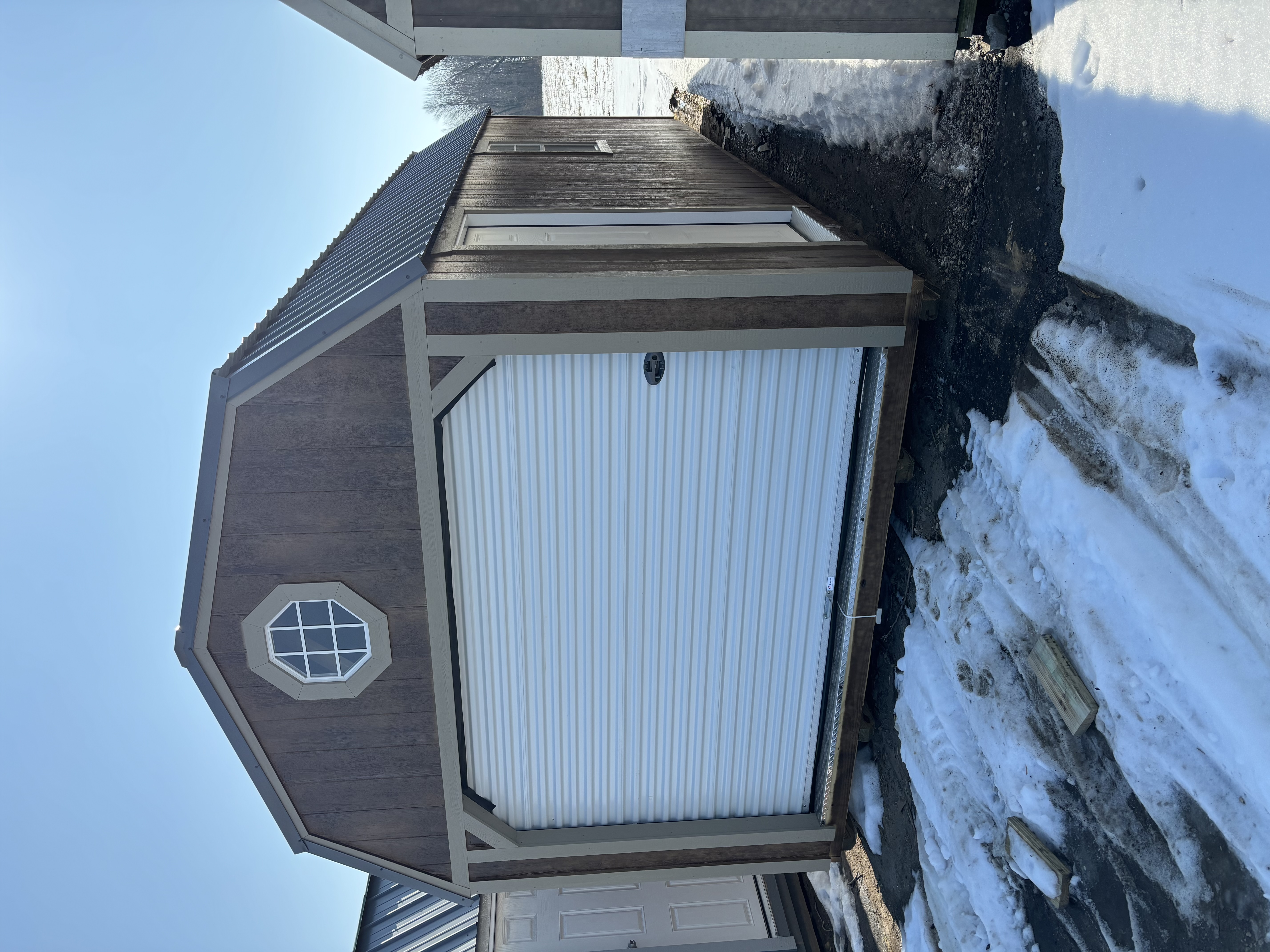 12 x 24 Lofted Garage – 1