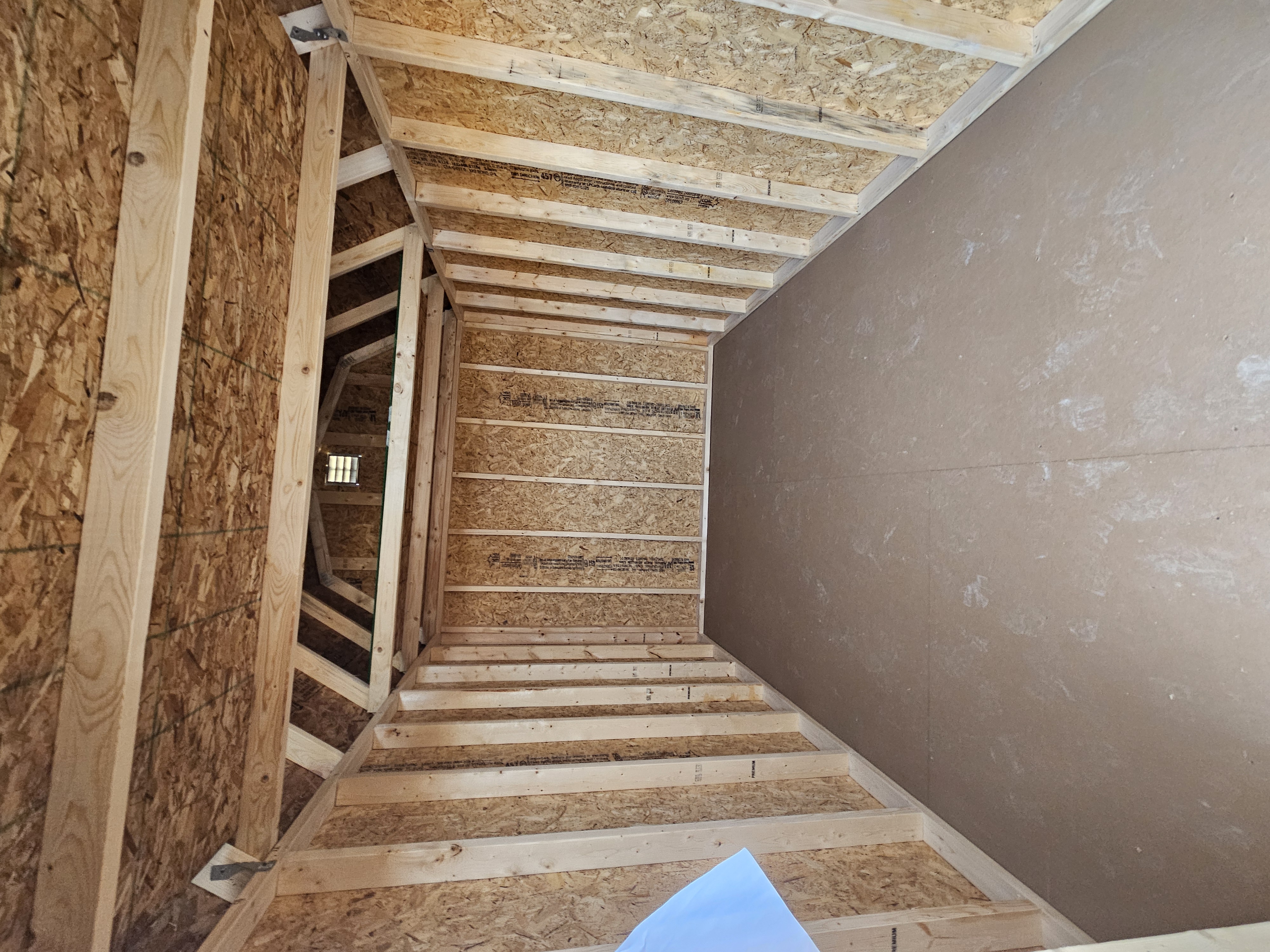 8 x 12 Lofted Barn – 2