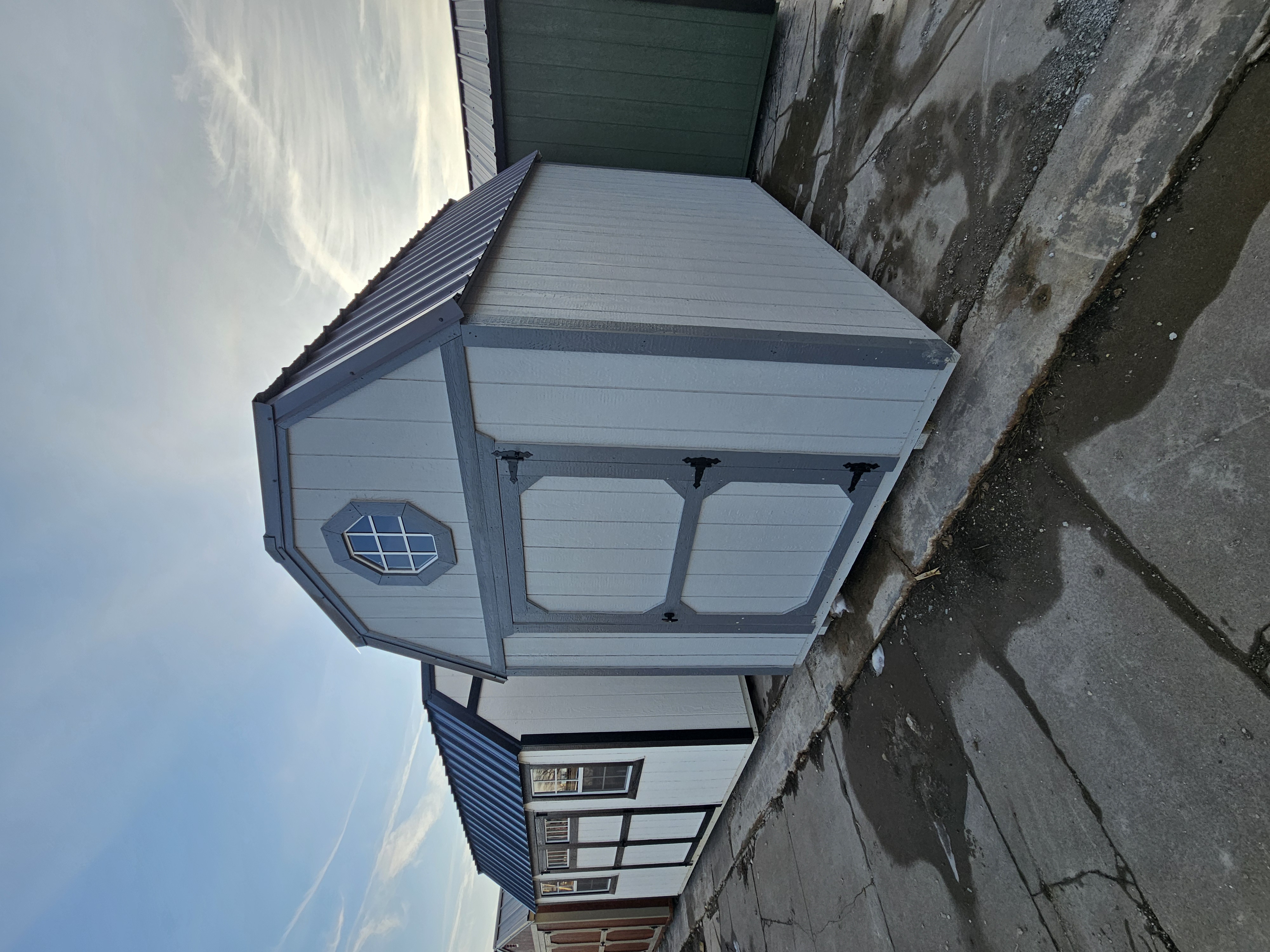 8 x 12 Lofted Barn – 3