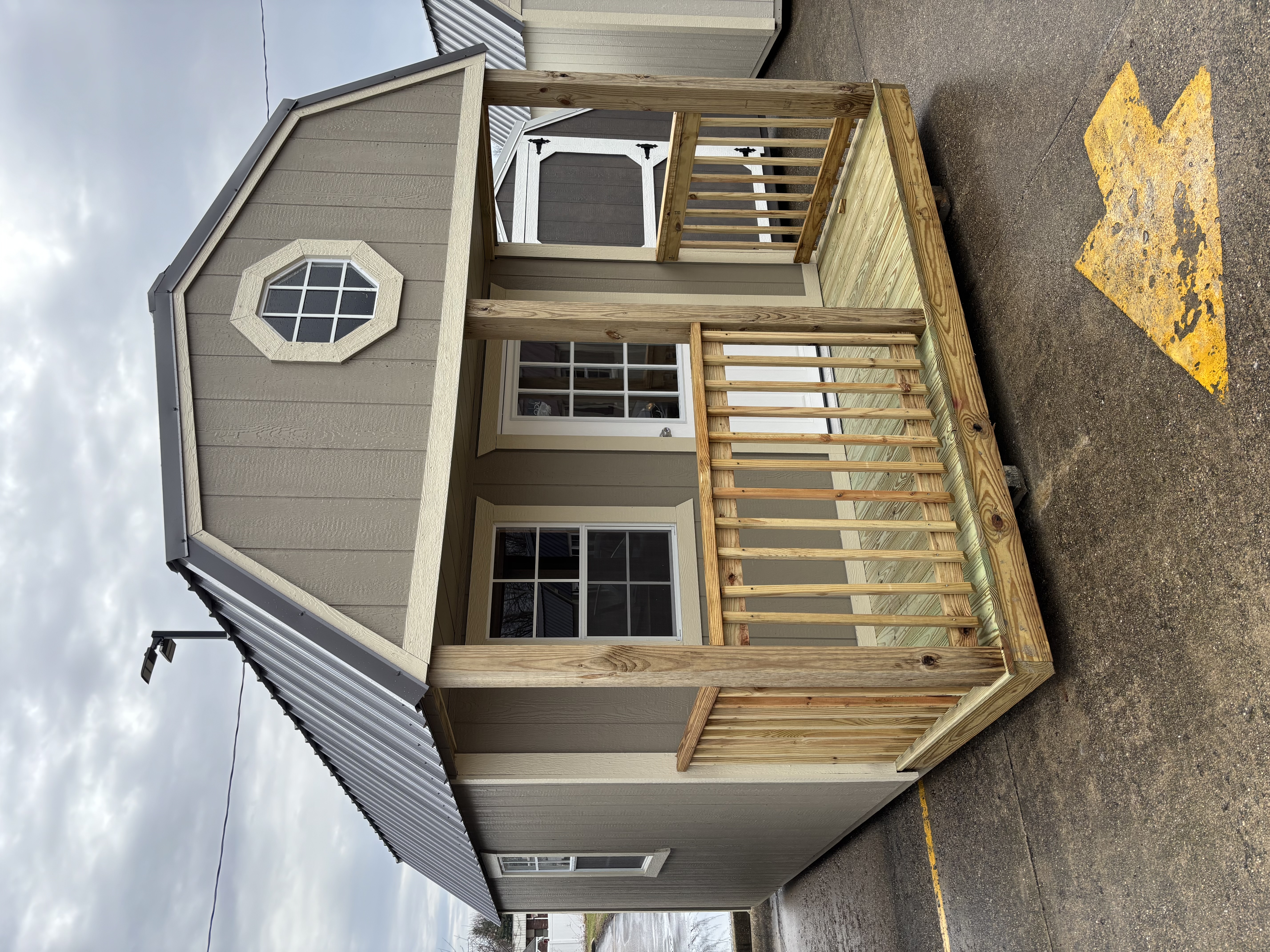 10 x 18 Lofted Barn Cabin – 6