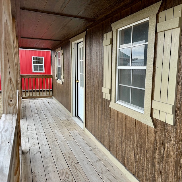 14 x 24 Lofted Pioneer Cabin – 13
