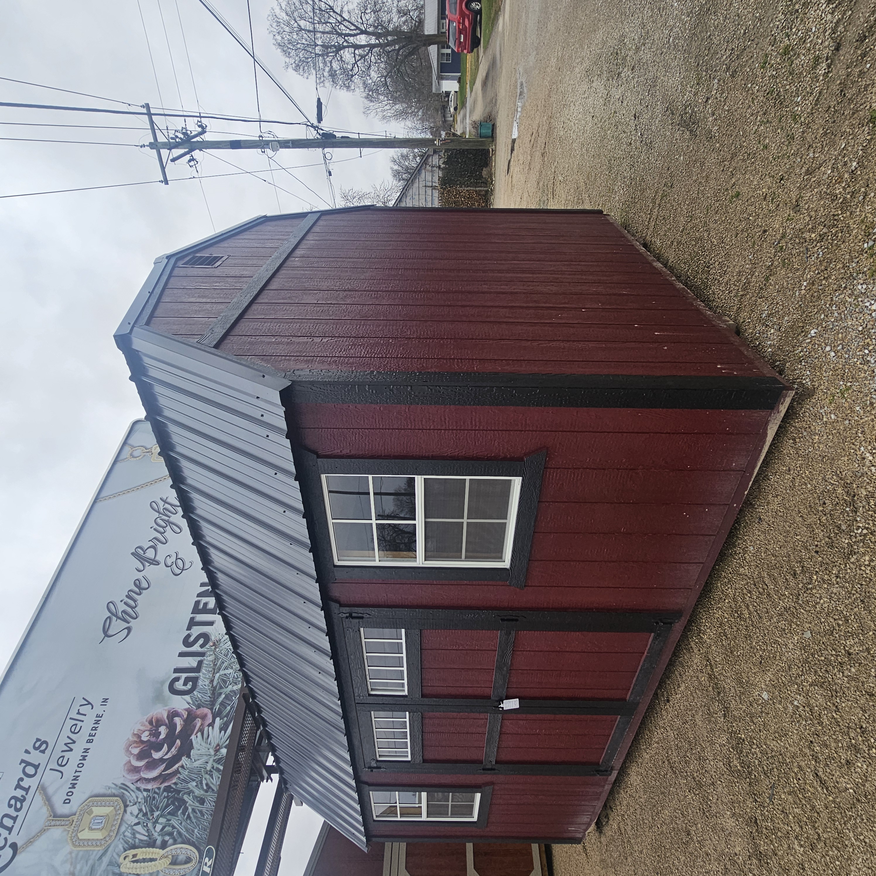 10 x 16 Side Lofted Barn – 3