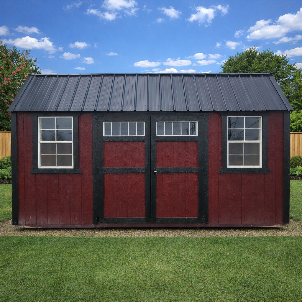 10 x 16 Side Lofted Barn – 1