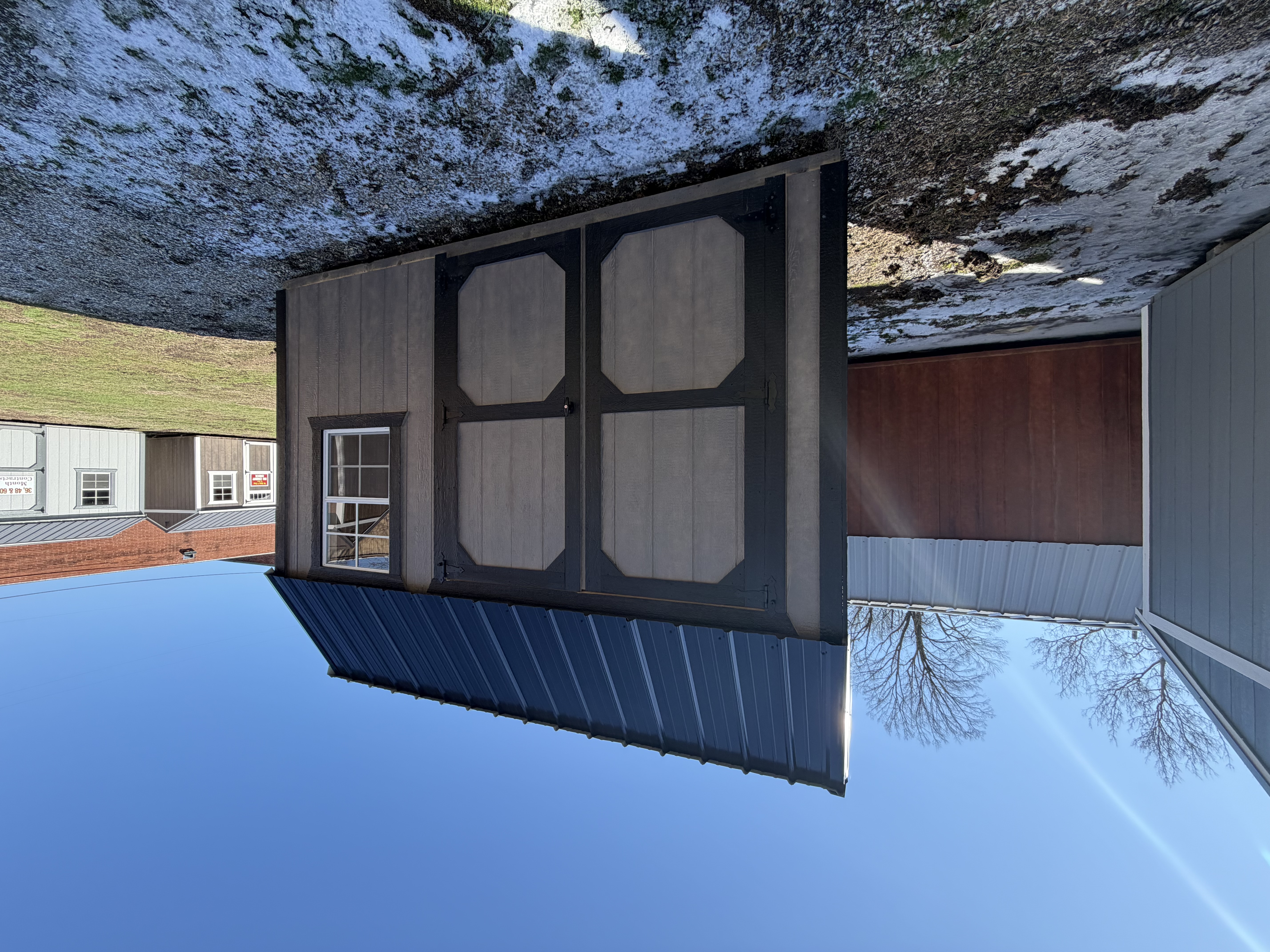10 x 12 Side Lofted Barn – 1