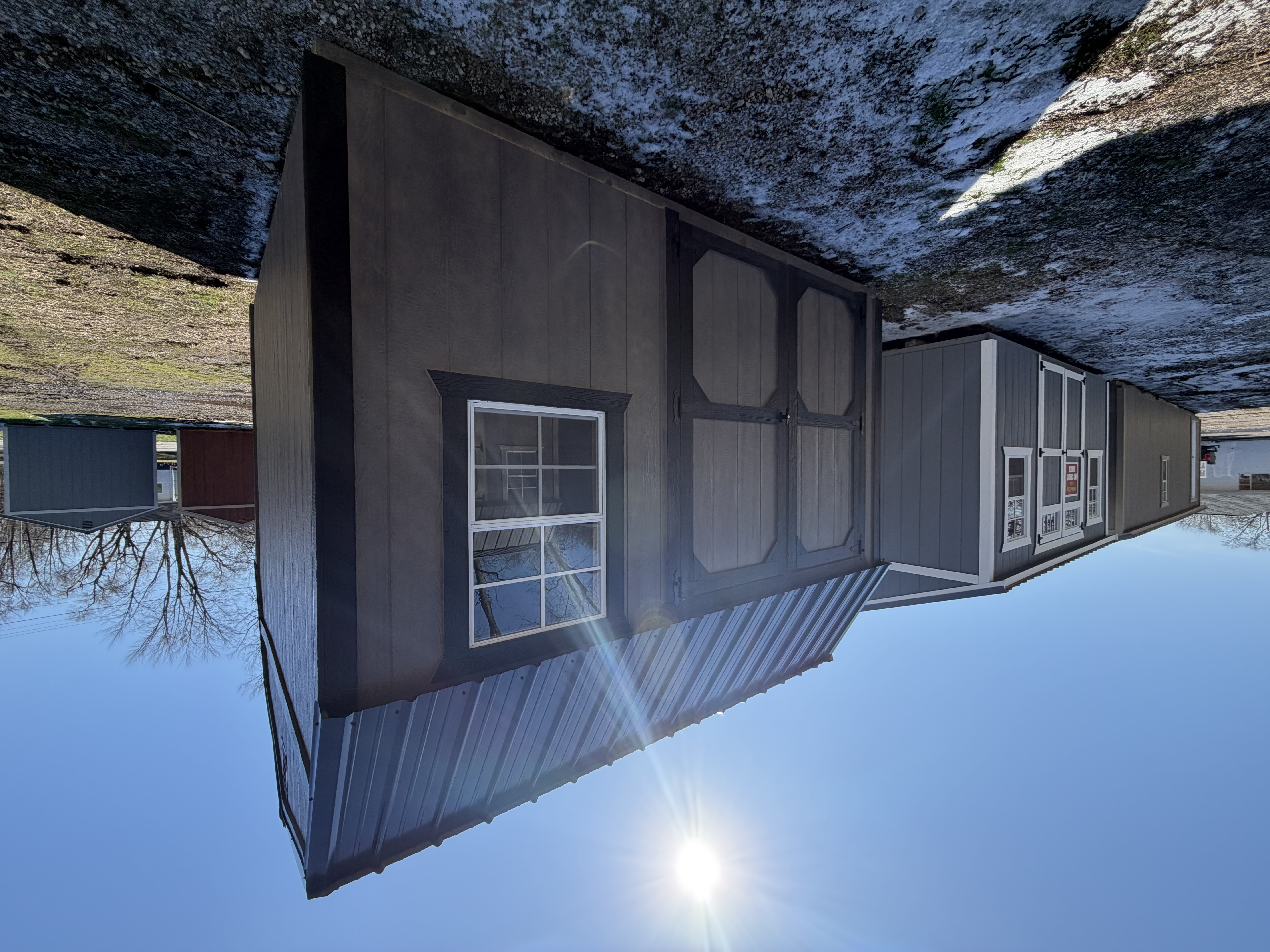 10 x 12 Side Lofted Barn – 2