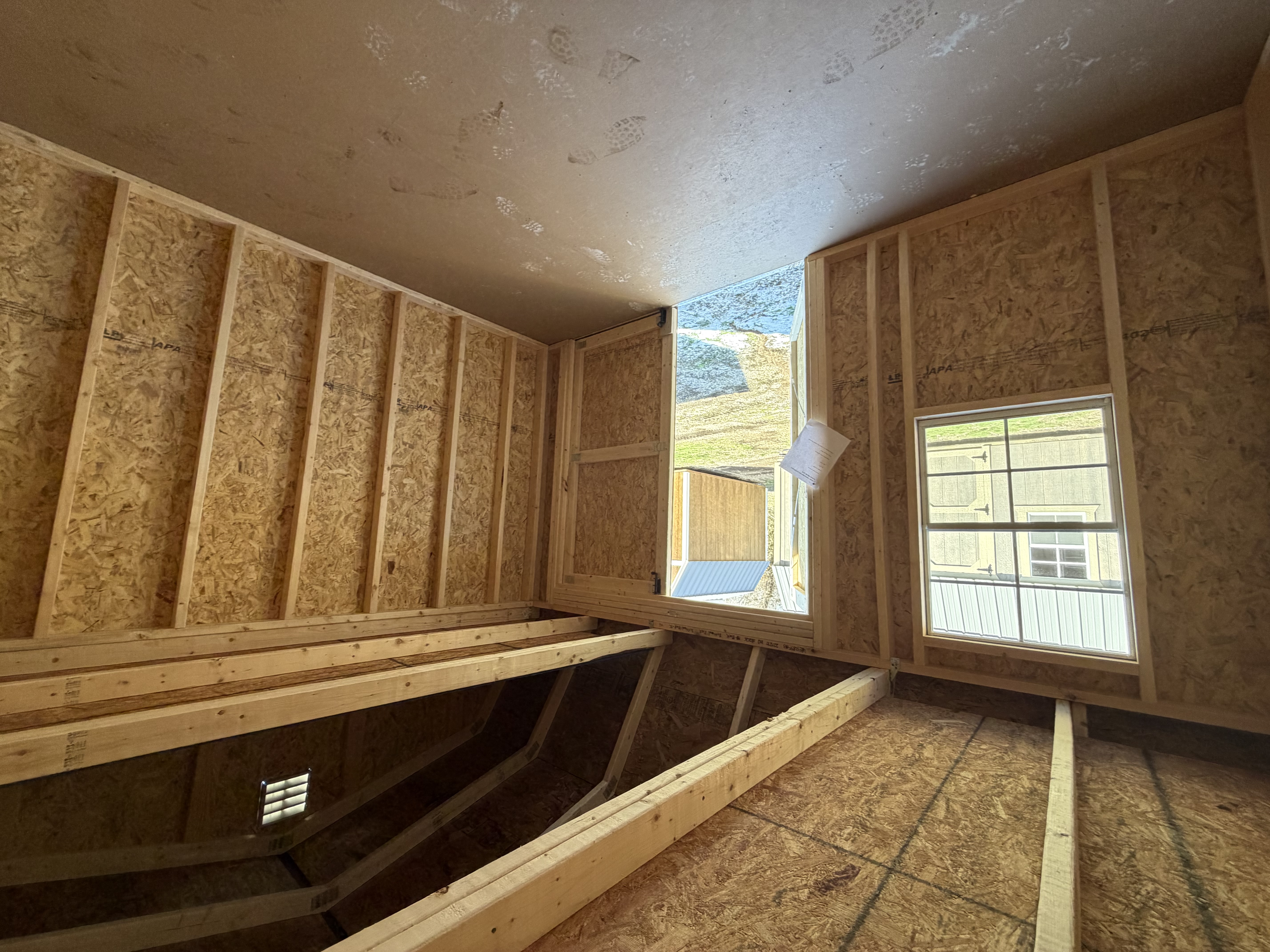 10 x 12 Side Lofted Barn – 3