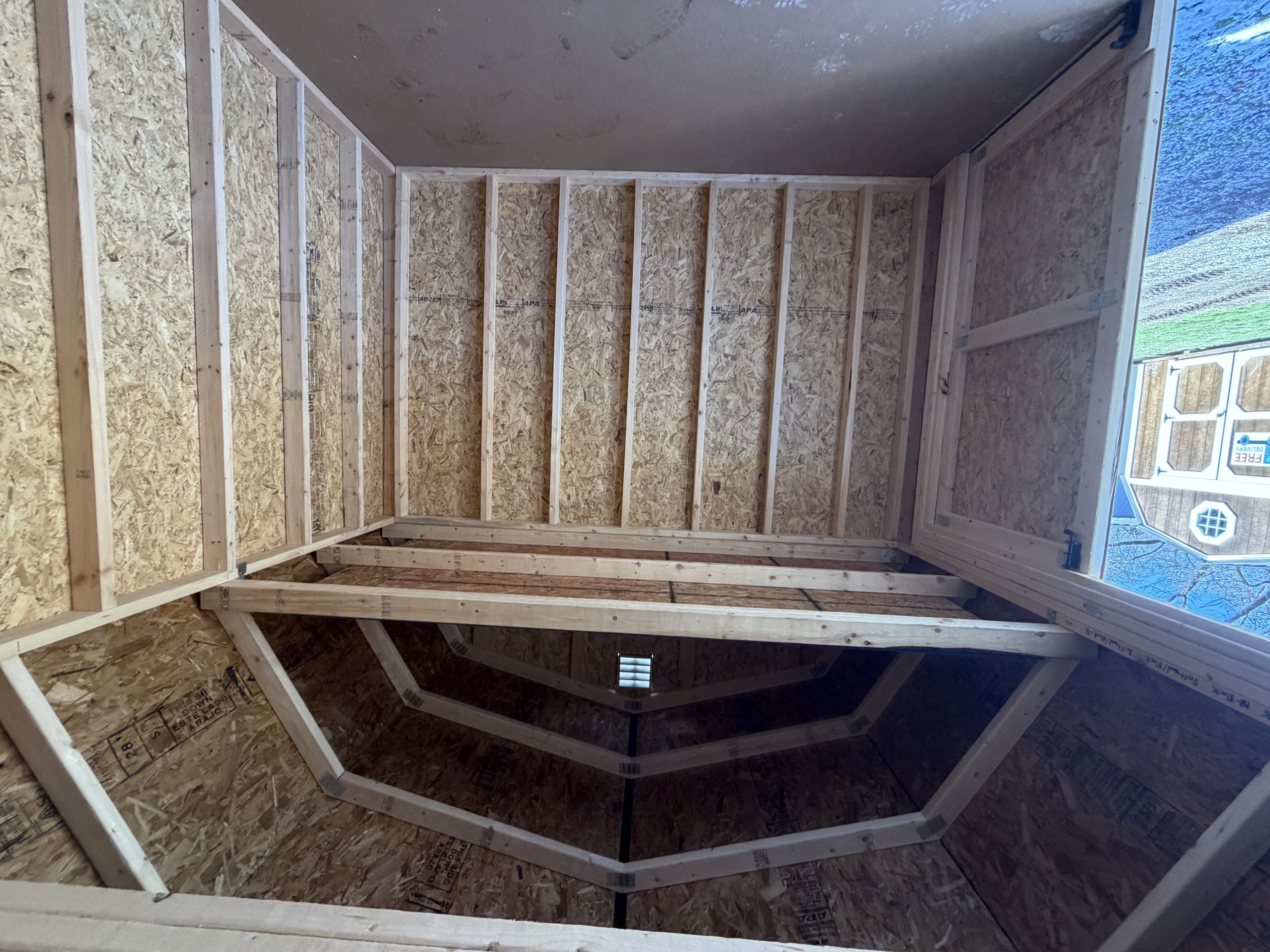 10 x 12 Side Lofted Barn – 4