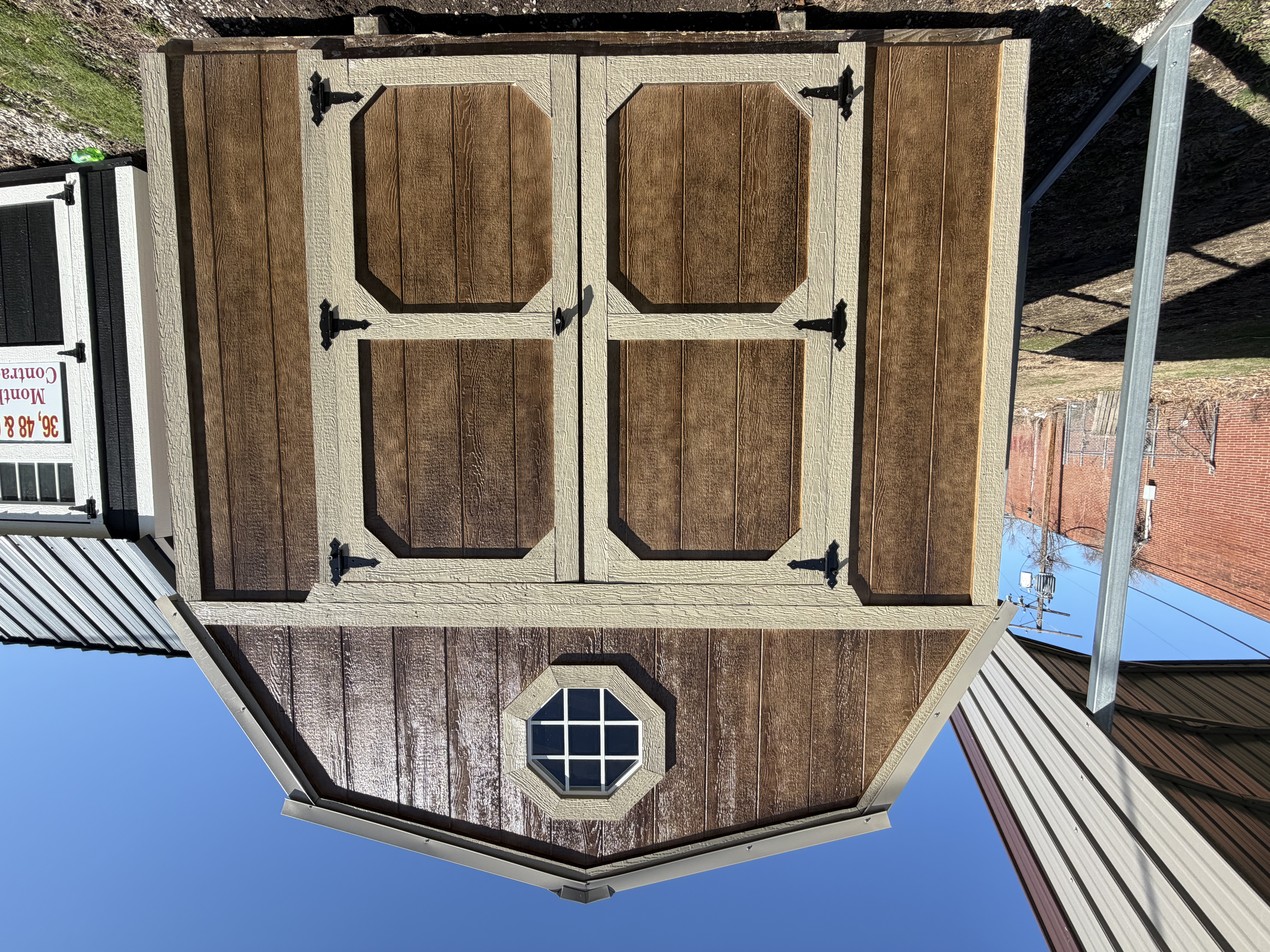 10 x 16 Lofted Barn – 1