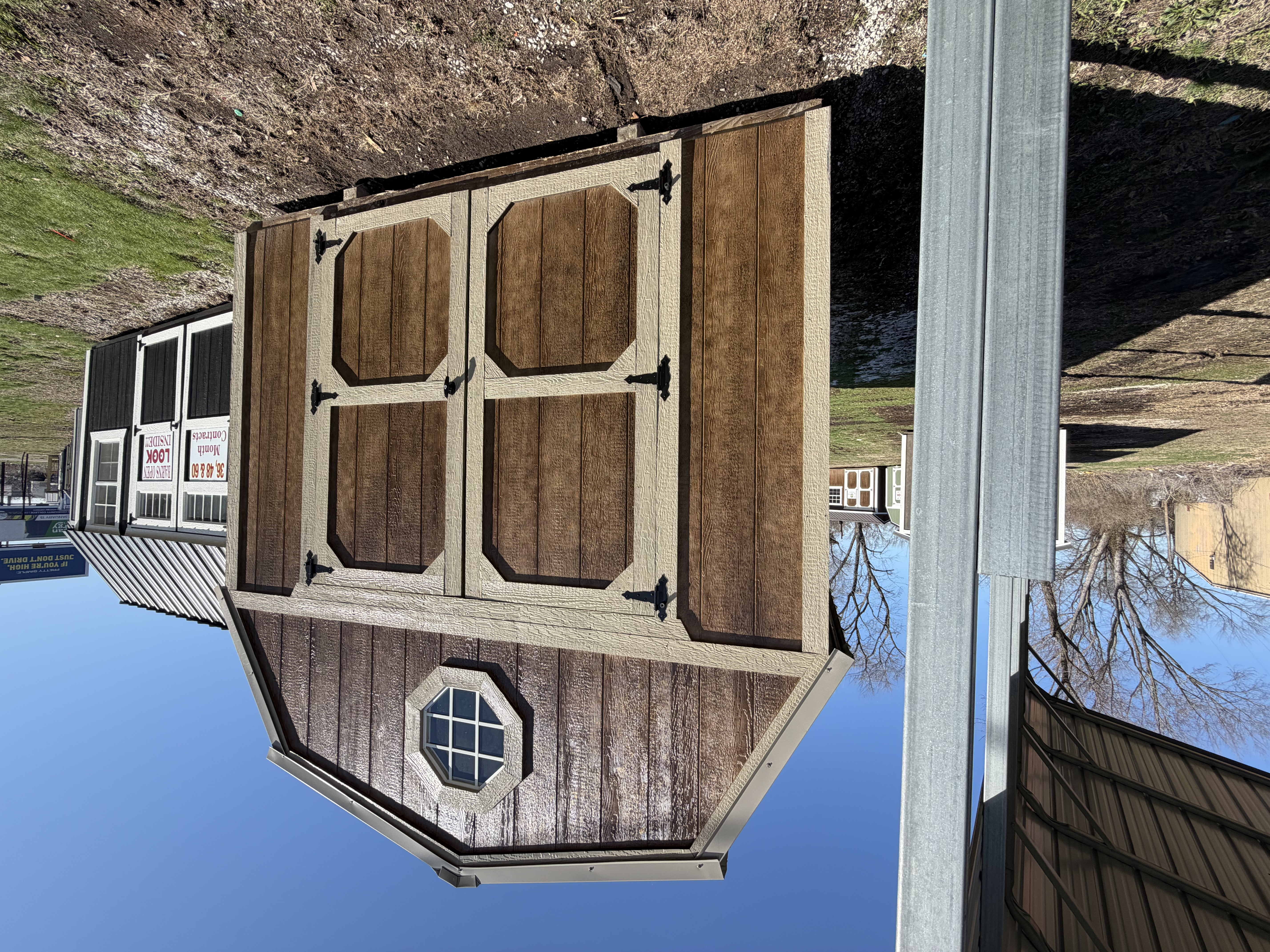 10 x 16 Lofted Barn – 7