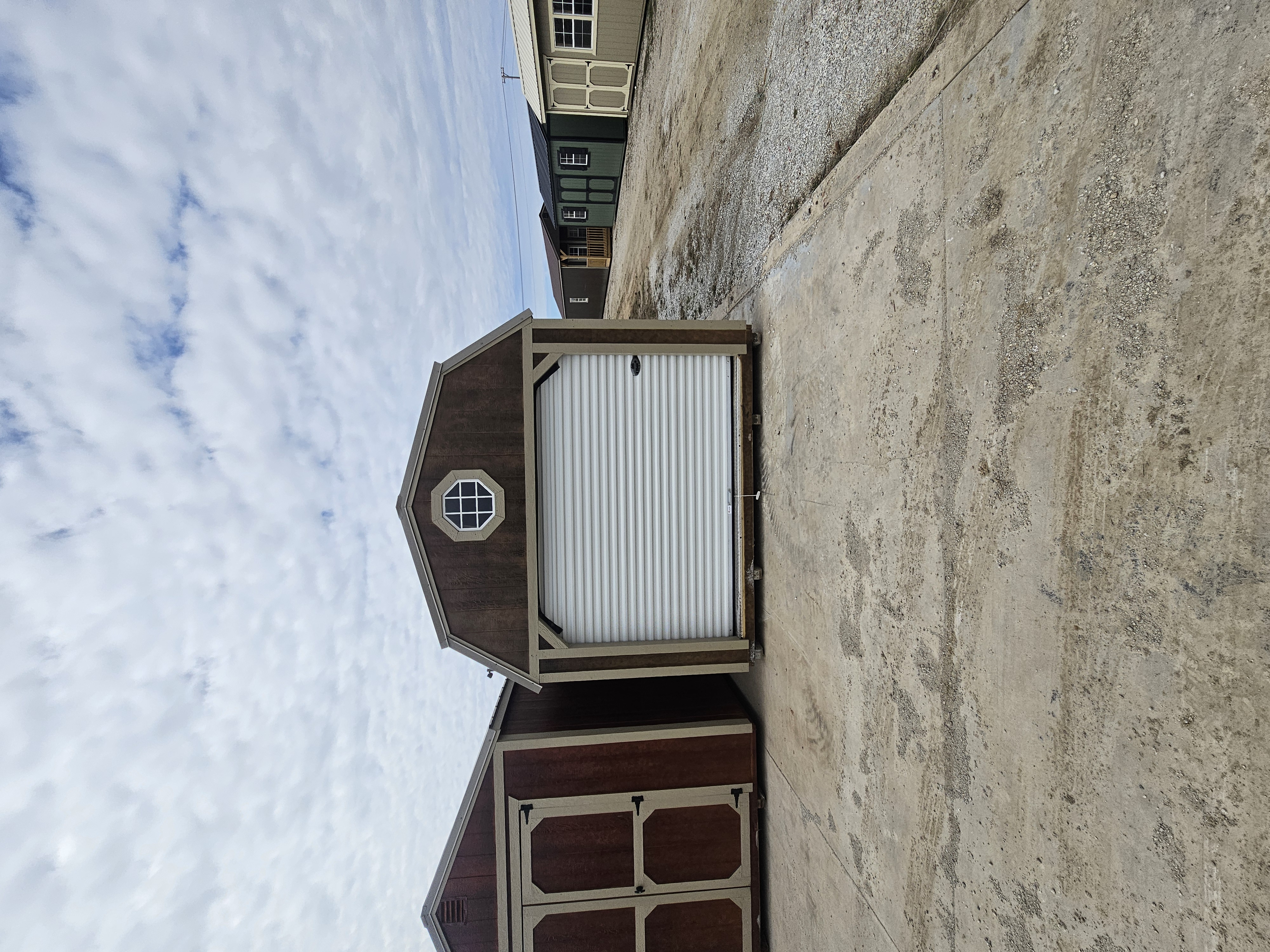 12 x 32 Lofted Garage – 2