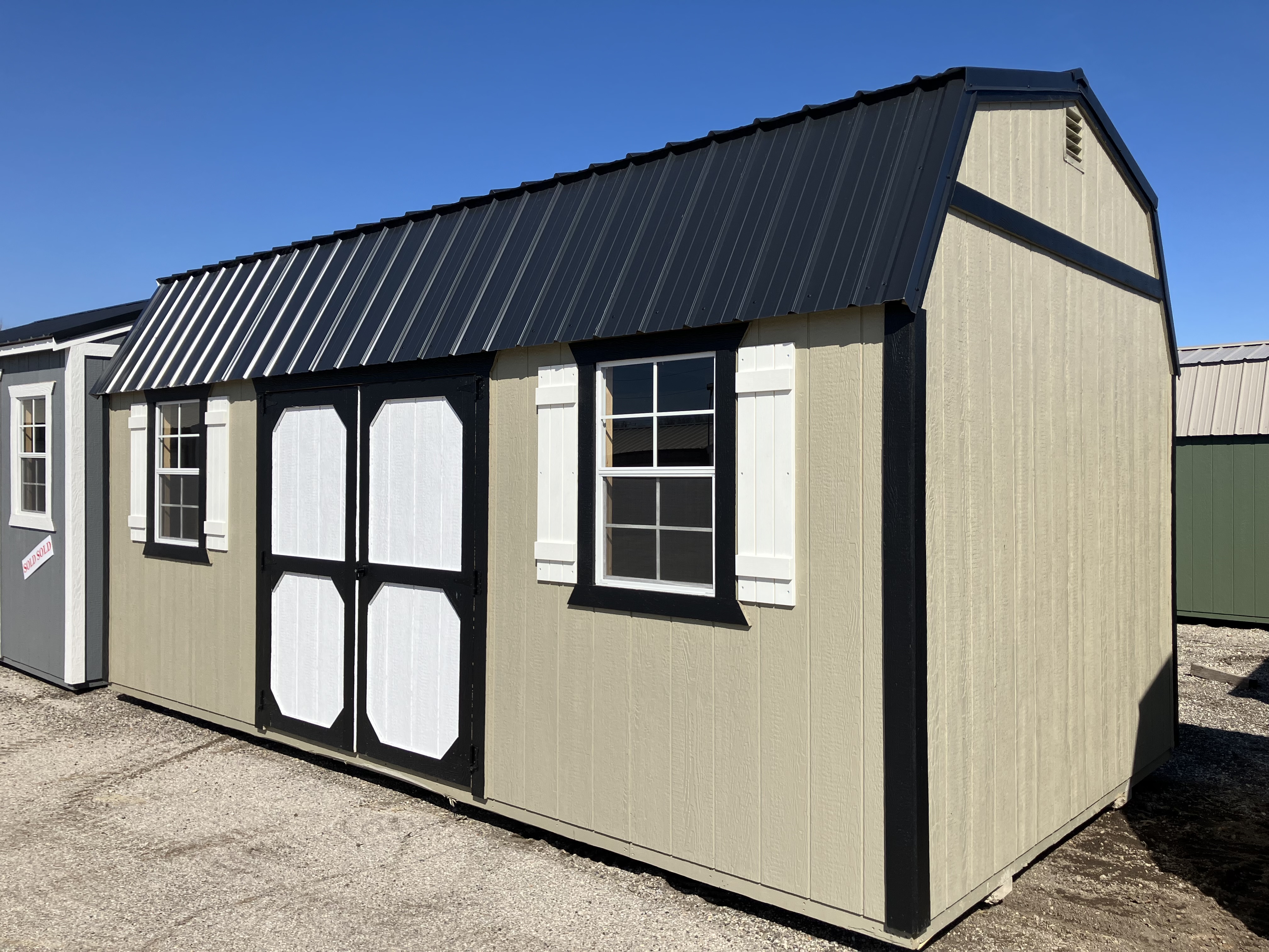 10 x 20 Side Lofted Barn – 2