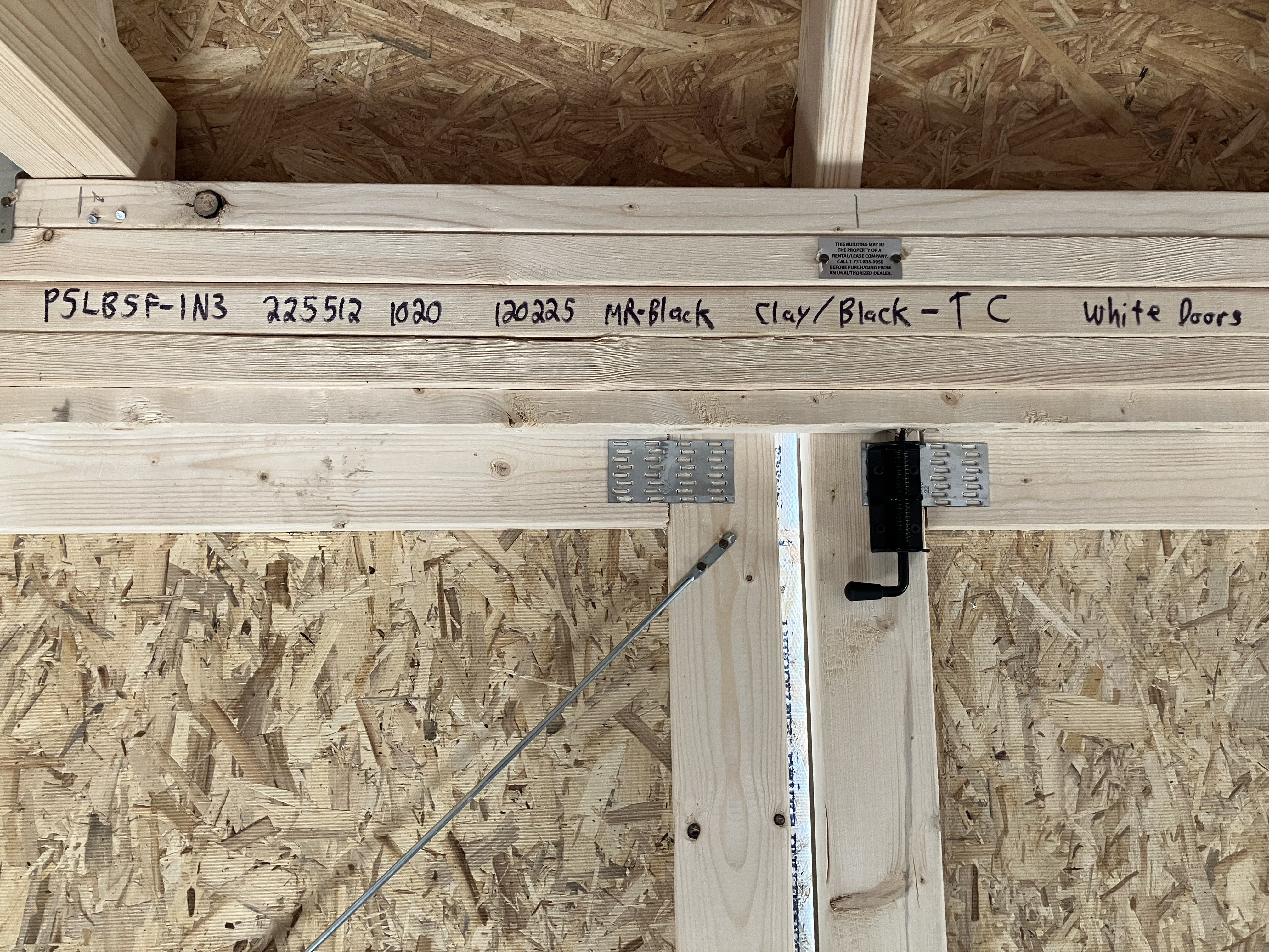 10 x 20 Side Lofted Barn – 3