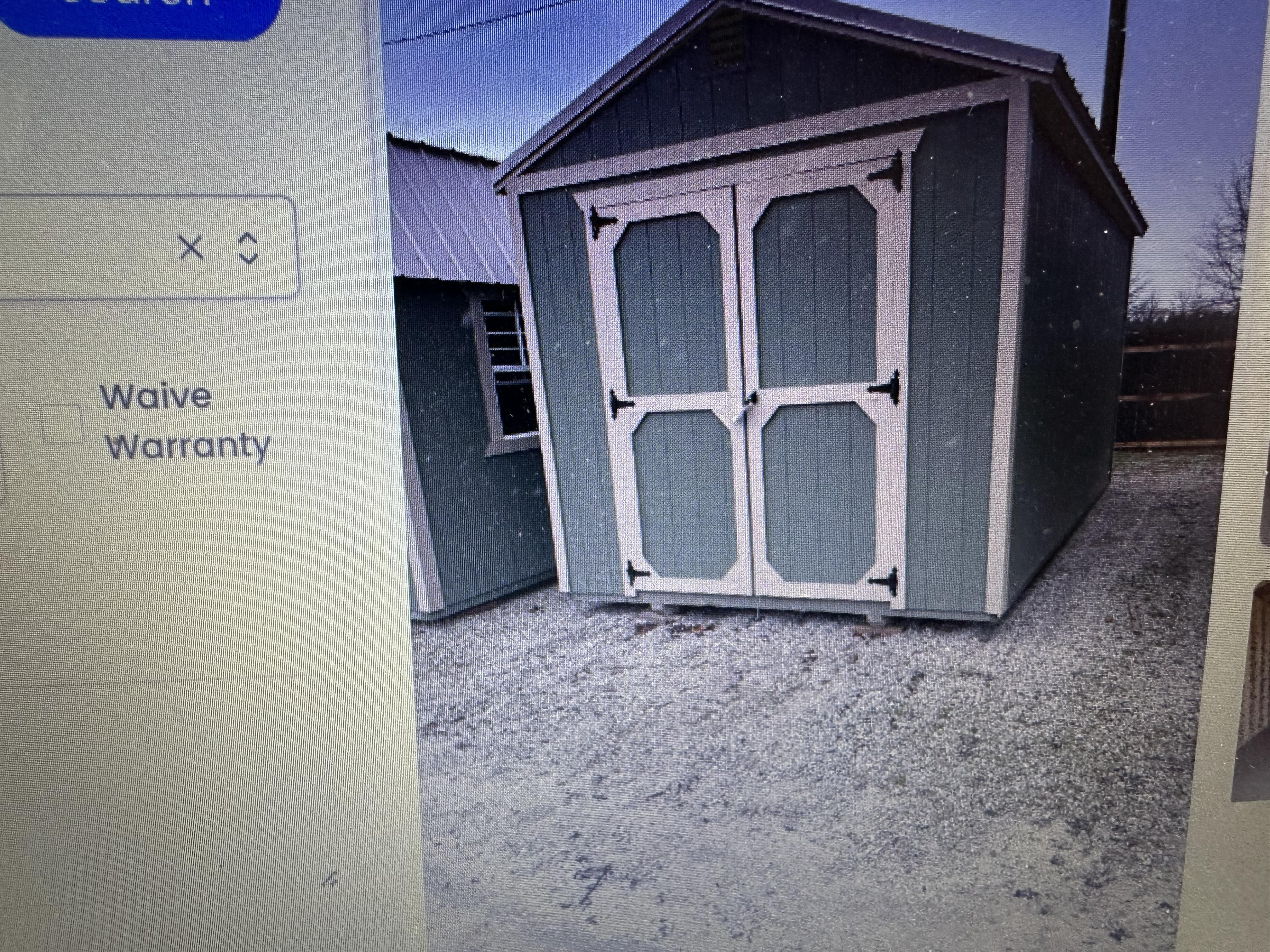 10 x 16 Utility Shed – 4