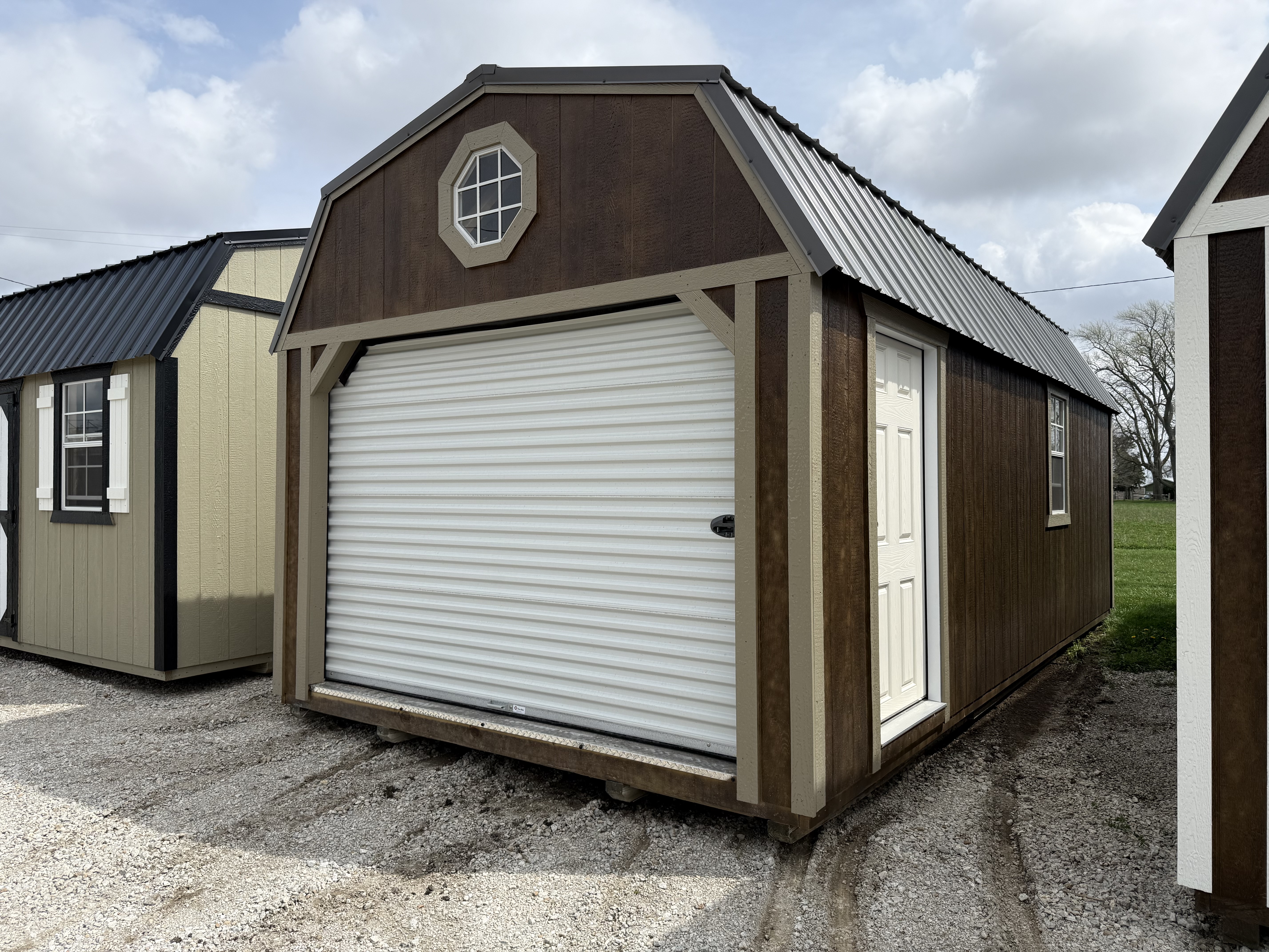 12 x 24 Lofted Garage – 3