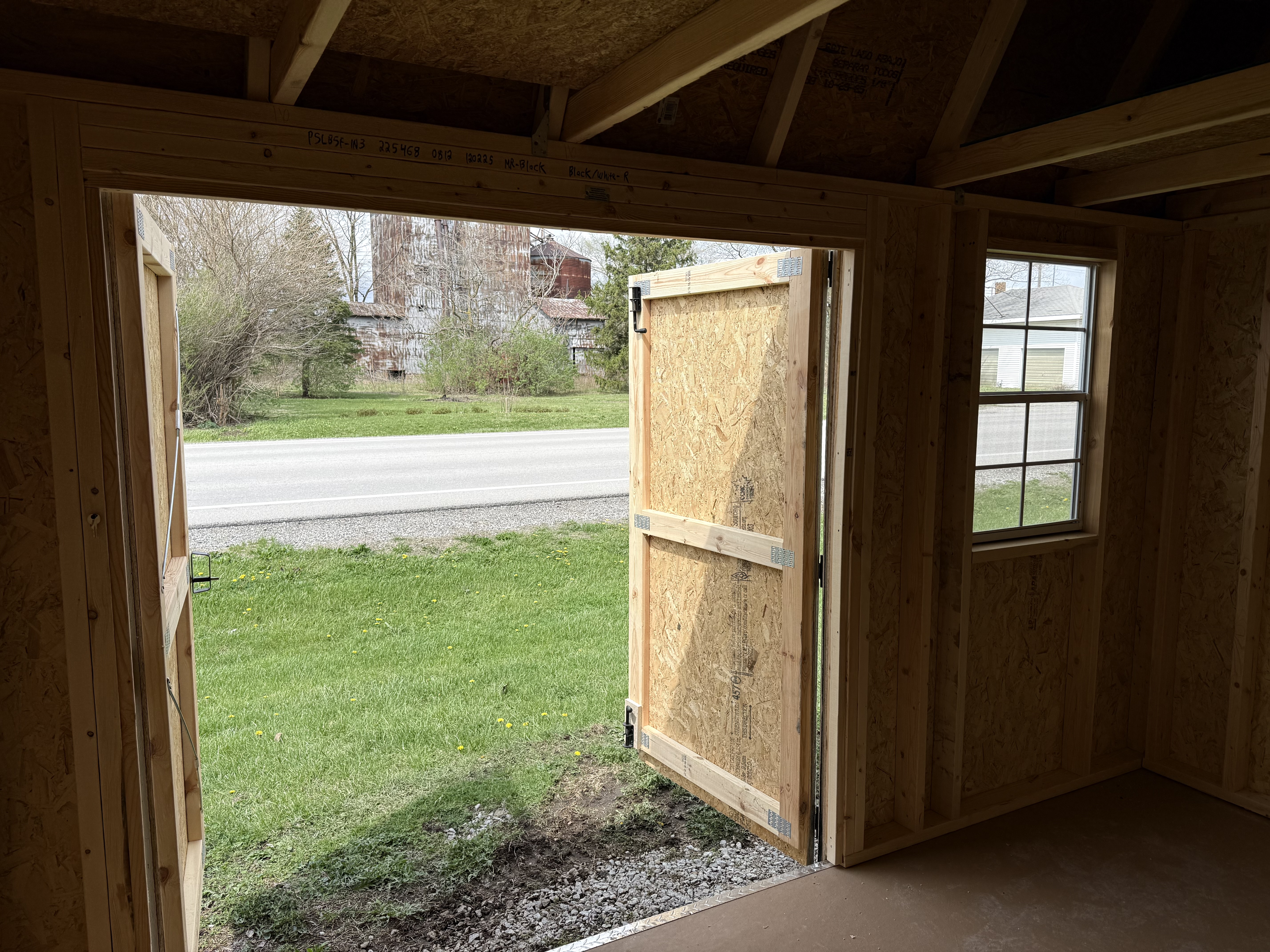 8 x 12 Side Lofted Barn – 4