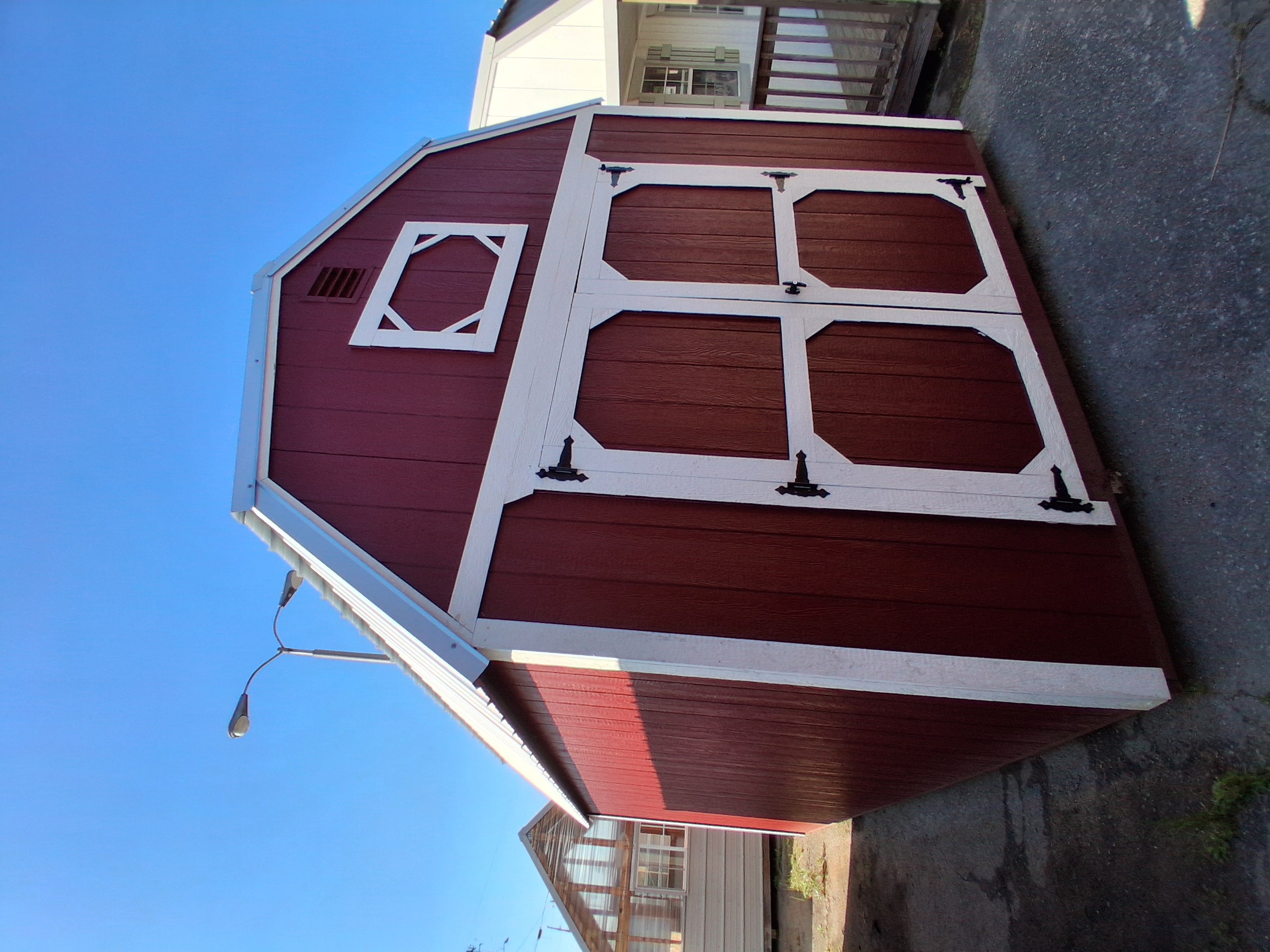 10 x 16 Lofted Barn – 2