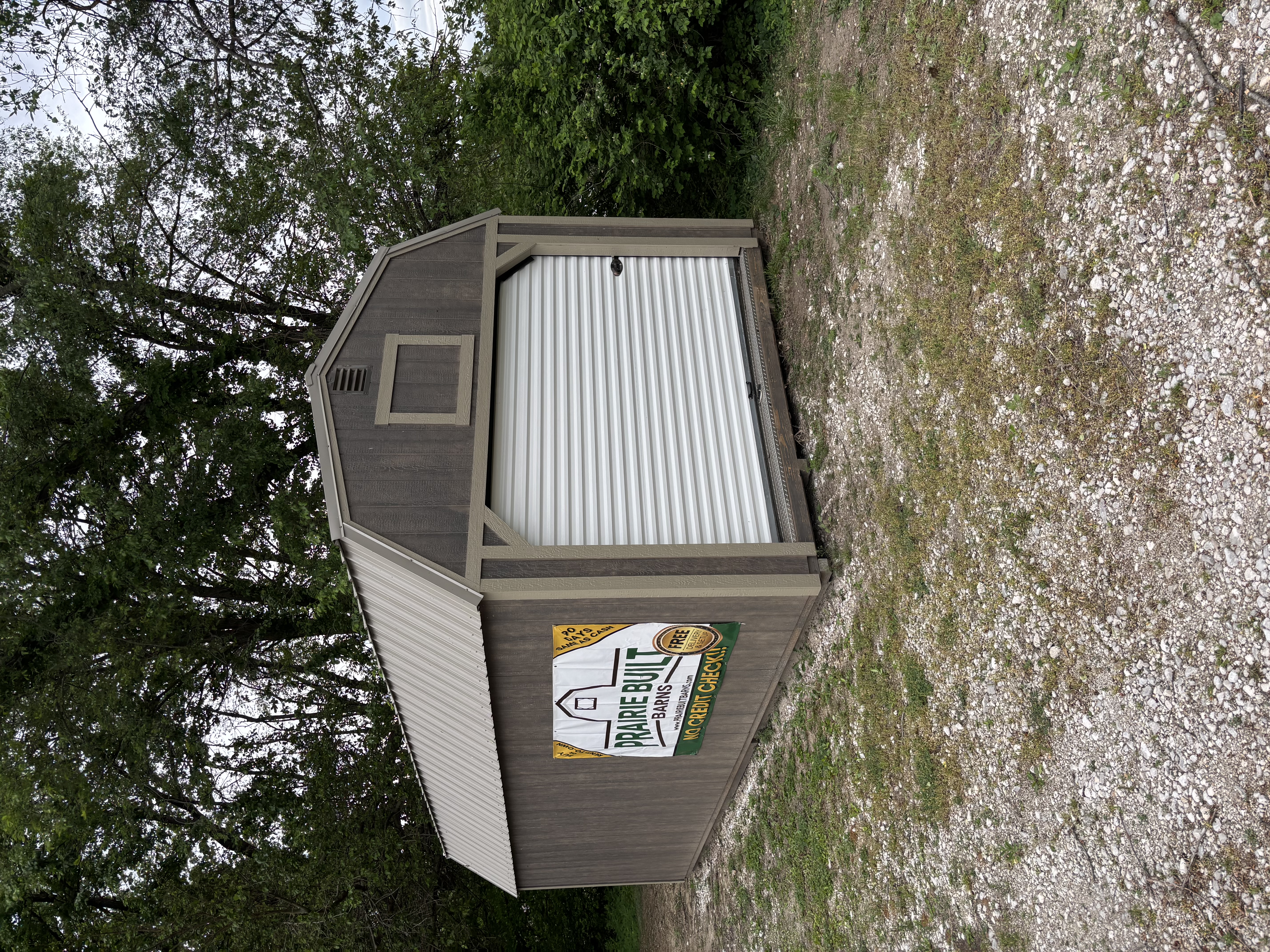 12 x 24 Lofted Garage – 7