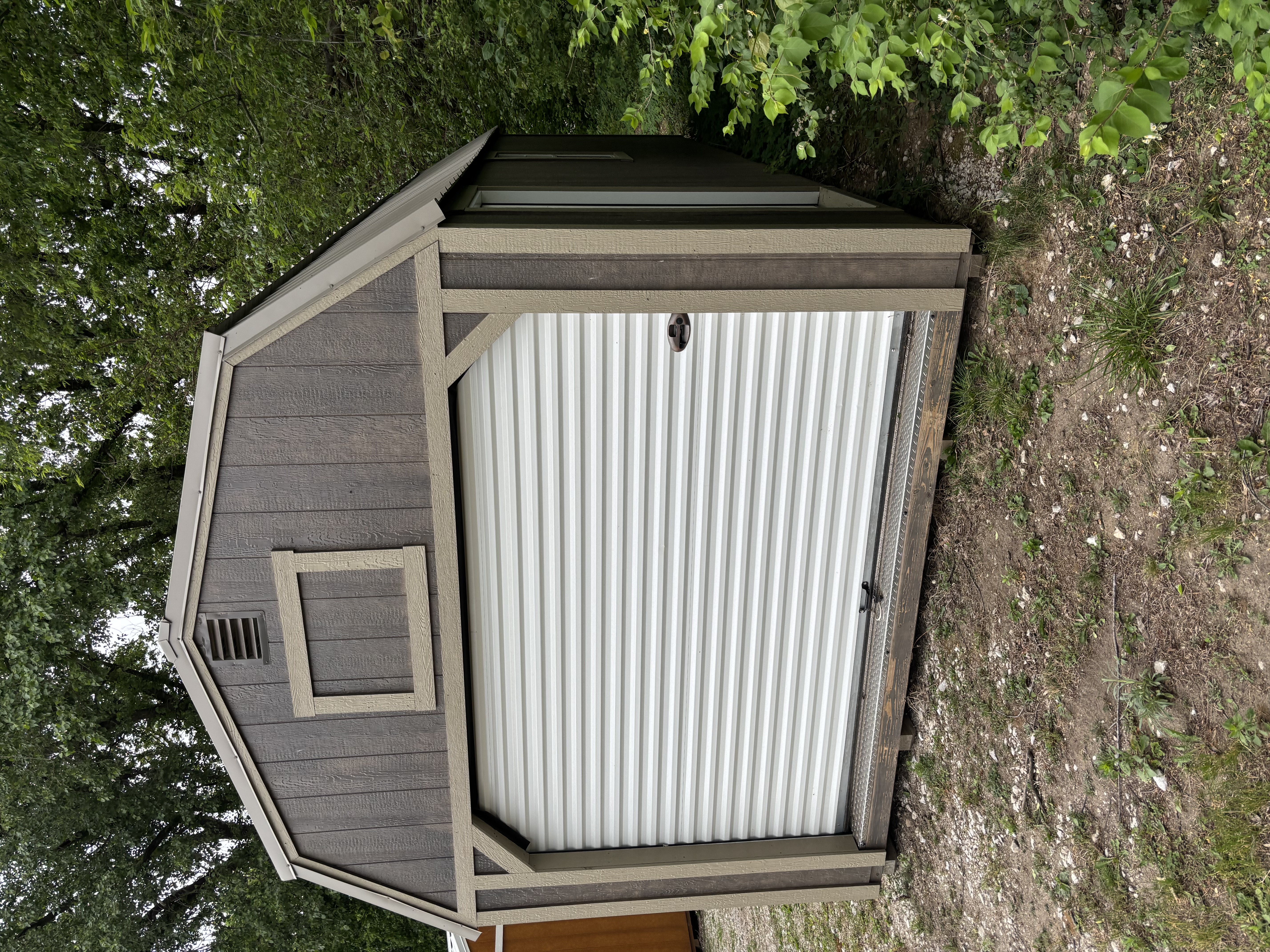 12 x 24 Lofted Garage – 3