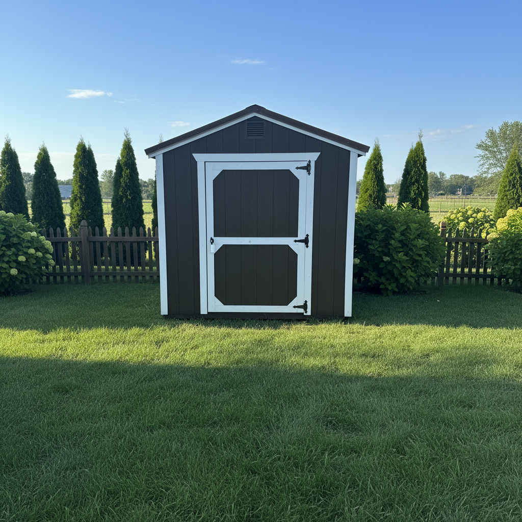8 x 12 Utility Shed – 1