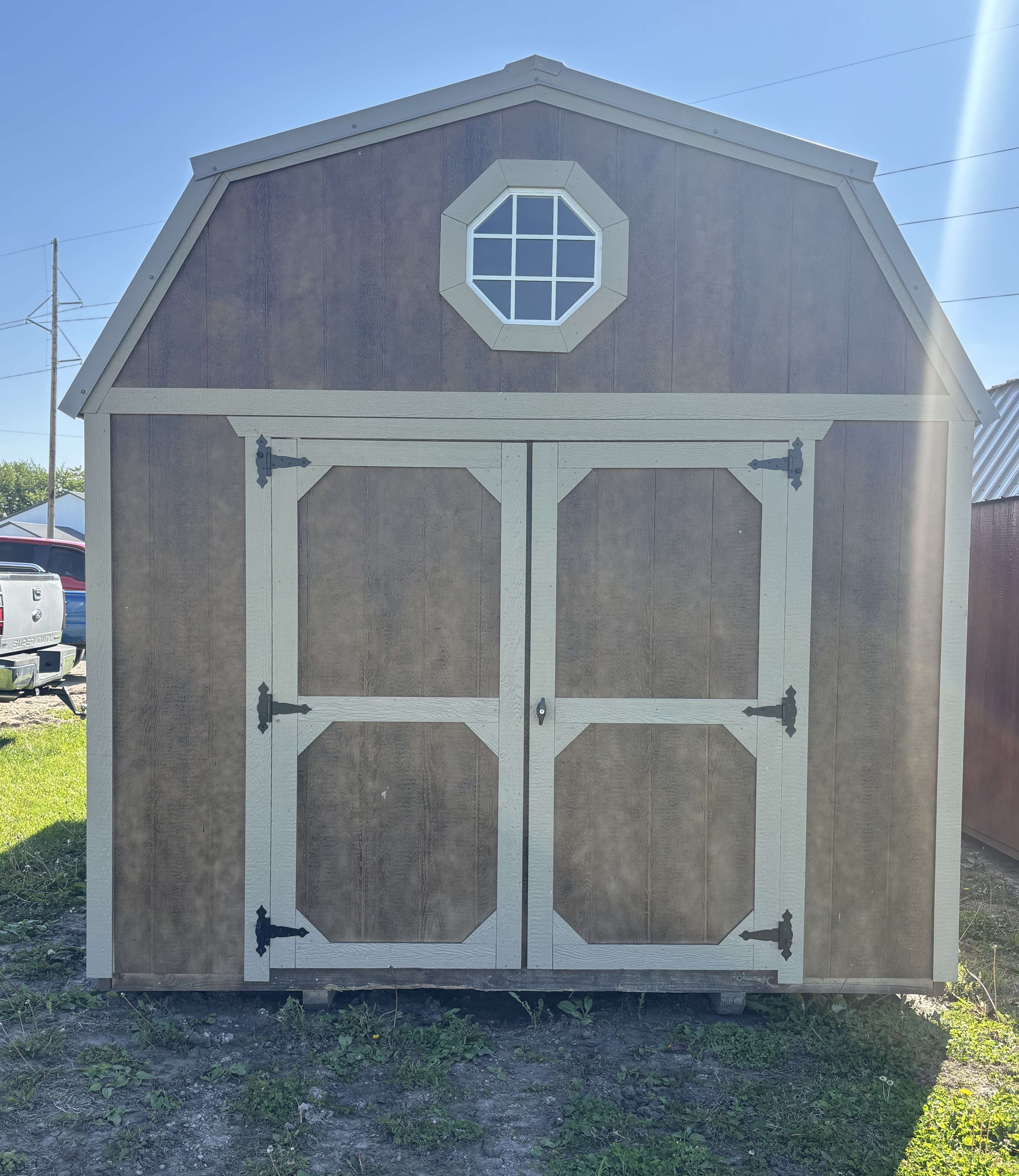 10 x 16 Lofted Barn – 1