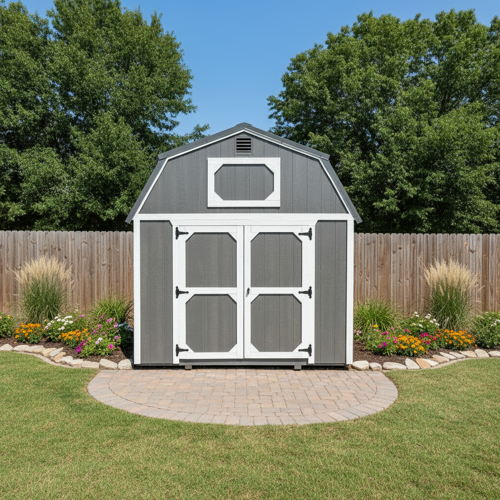 10 x 20 Lofted Barn – 1