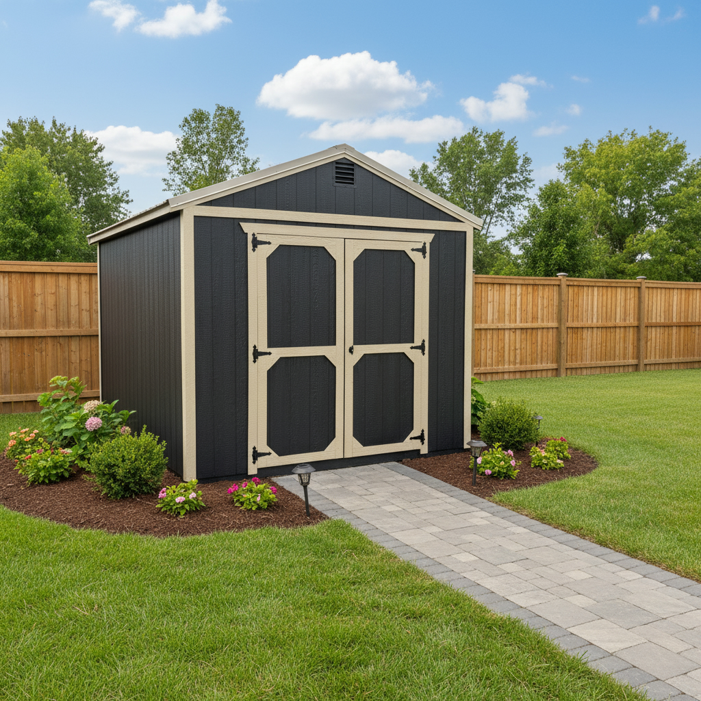 10 x 16 Utility Shed – 1