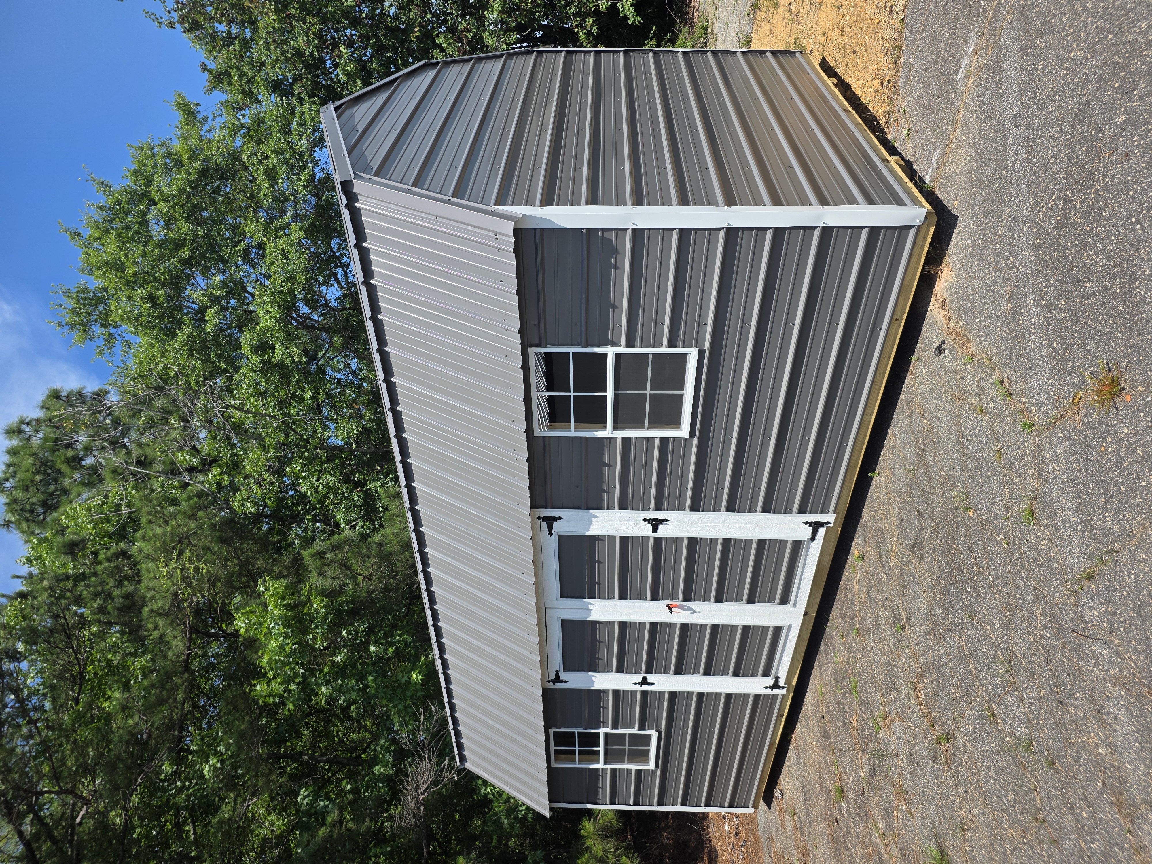 10 x 20 Side Lofted Barn – 1