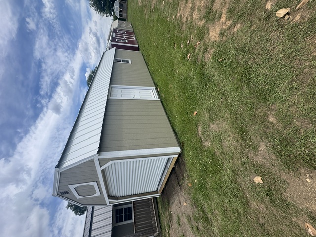 12 x 32 Lofted Garage – 2