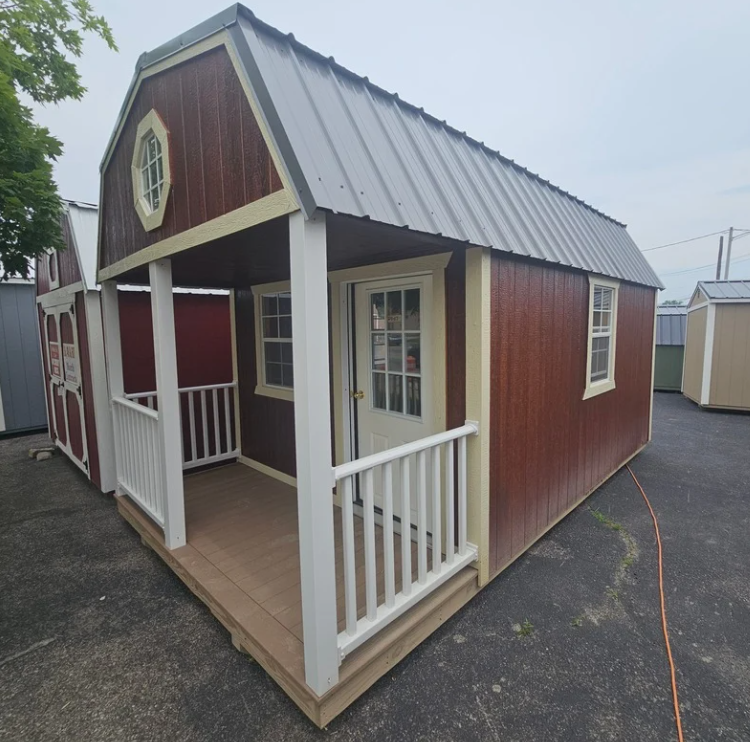 10 x 18 Lofted Barn Cabin – 2