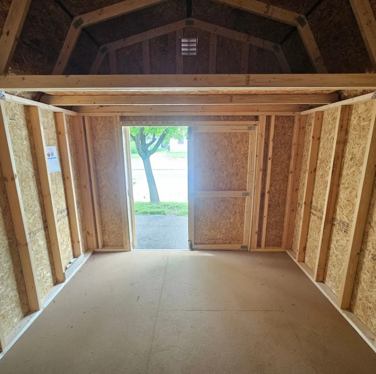 10 x 12 Lofted Barn – 3