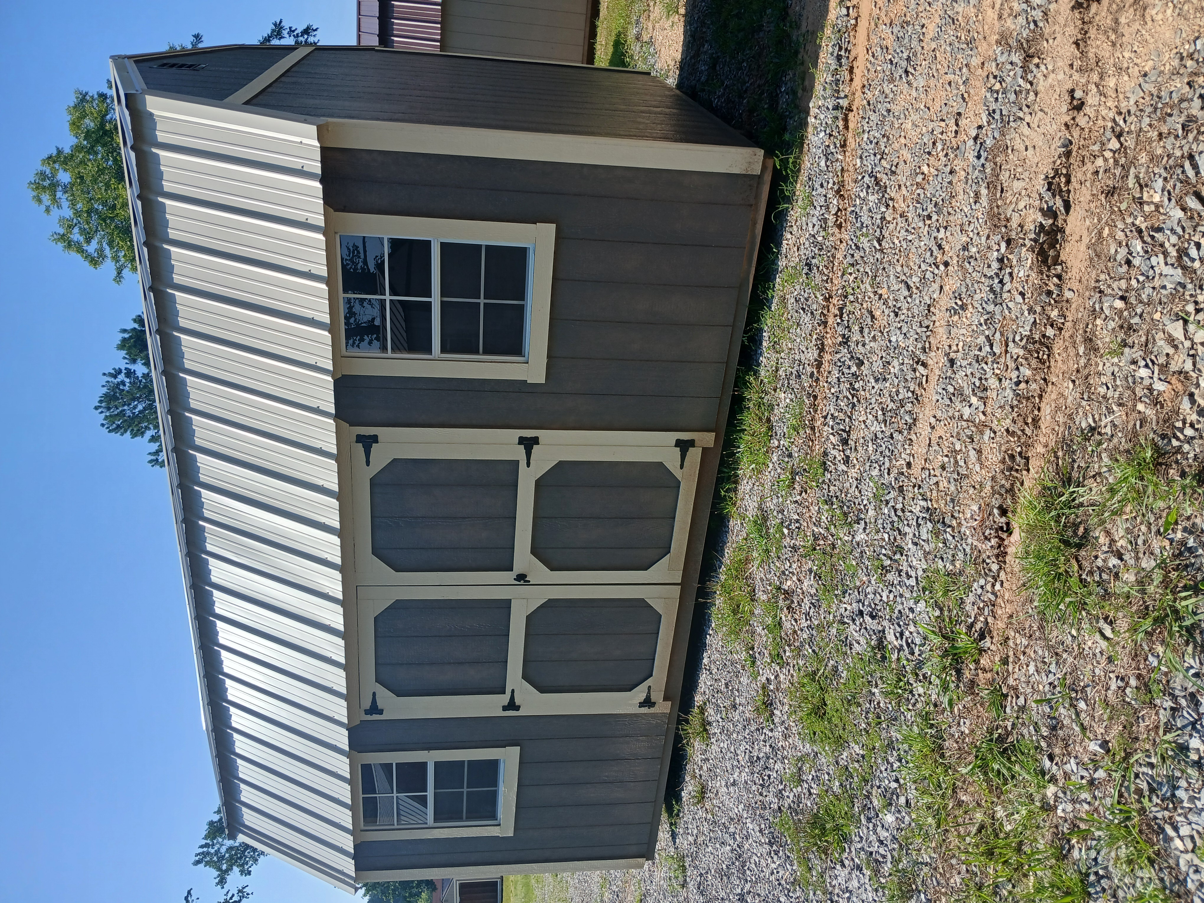 10 x 16 Side Lofted Barn – 2