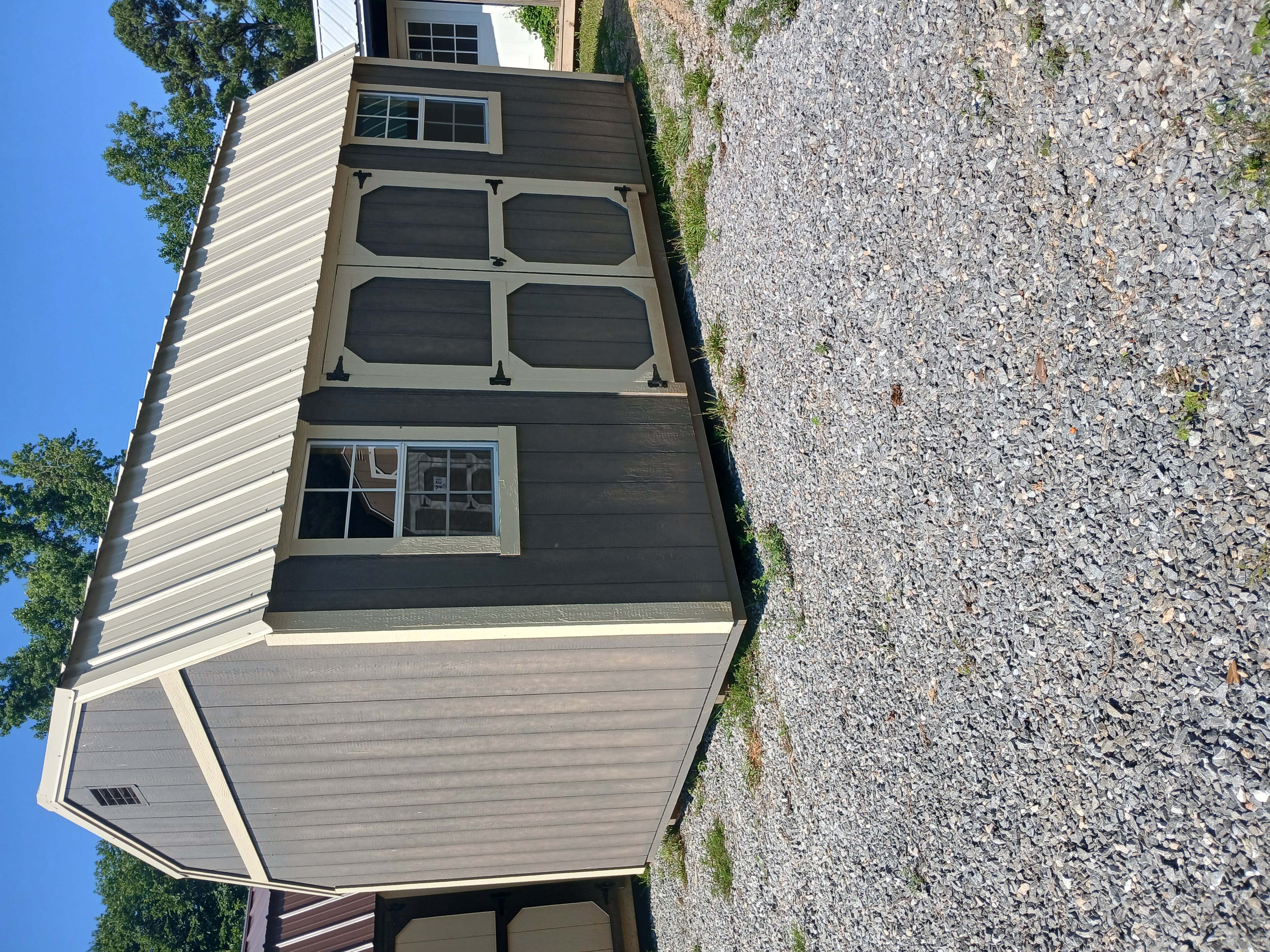 10 x 16 Side Lofted Barn – 5