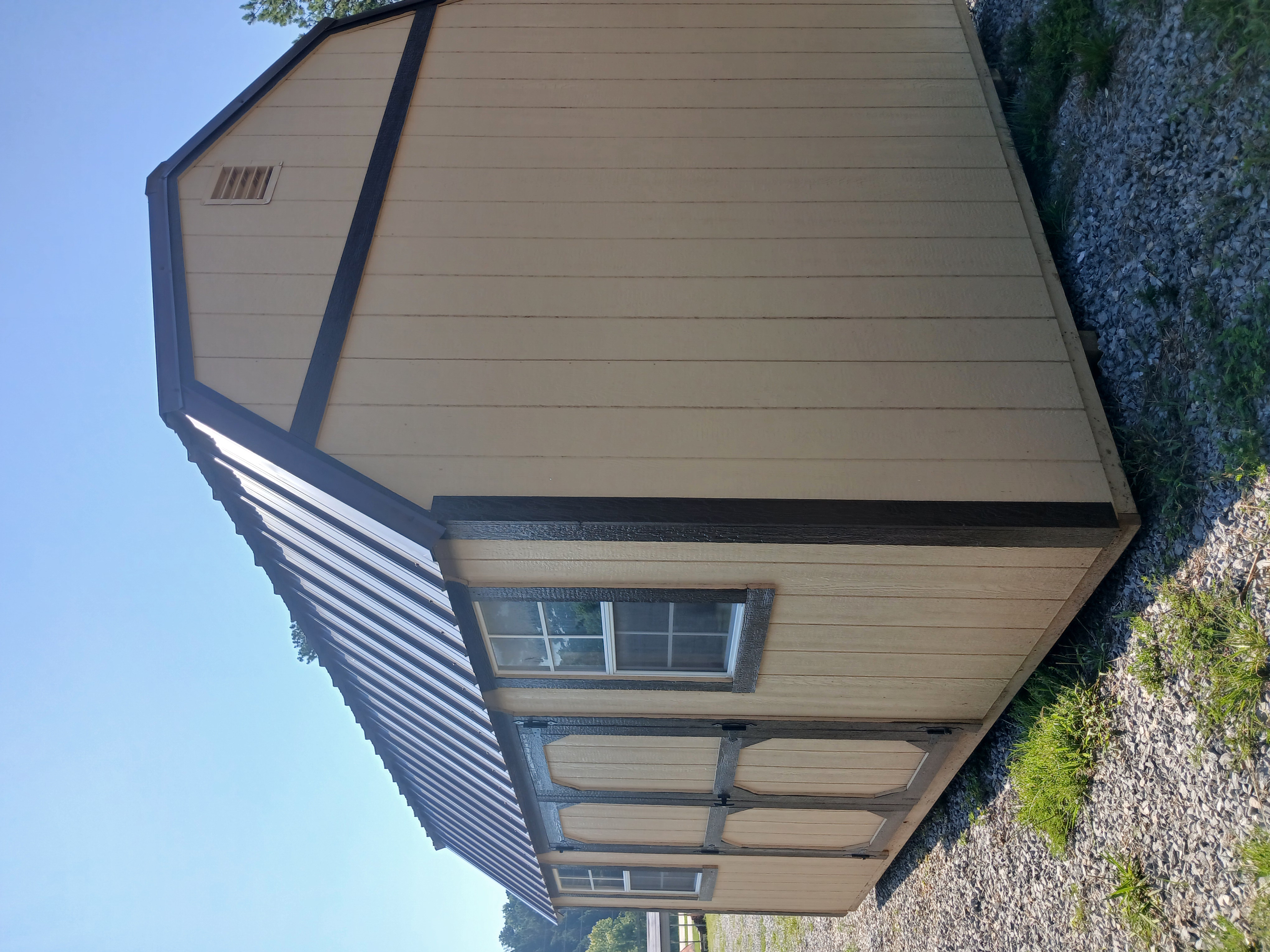 10 x 16 Side Lofted Barn – 2