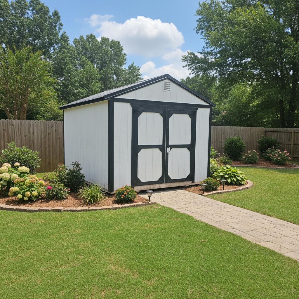 10 x 12 Utility Shed – 1