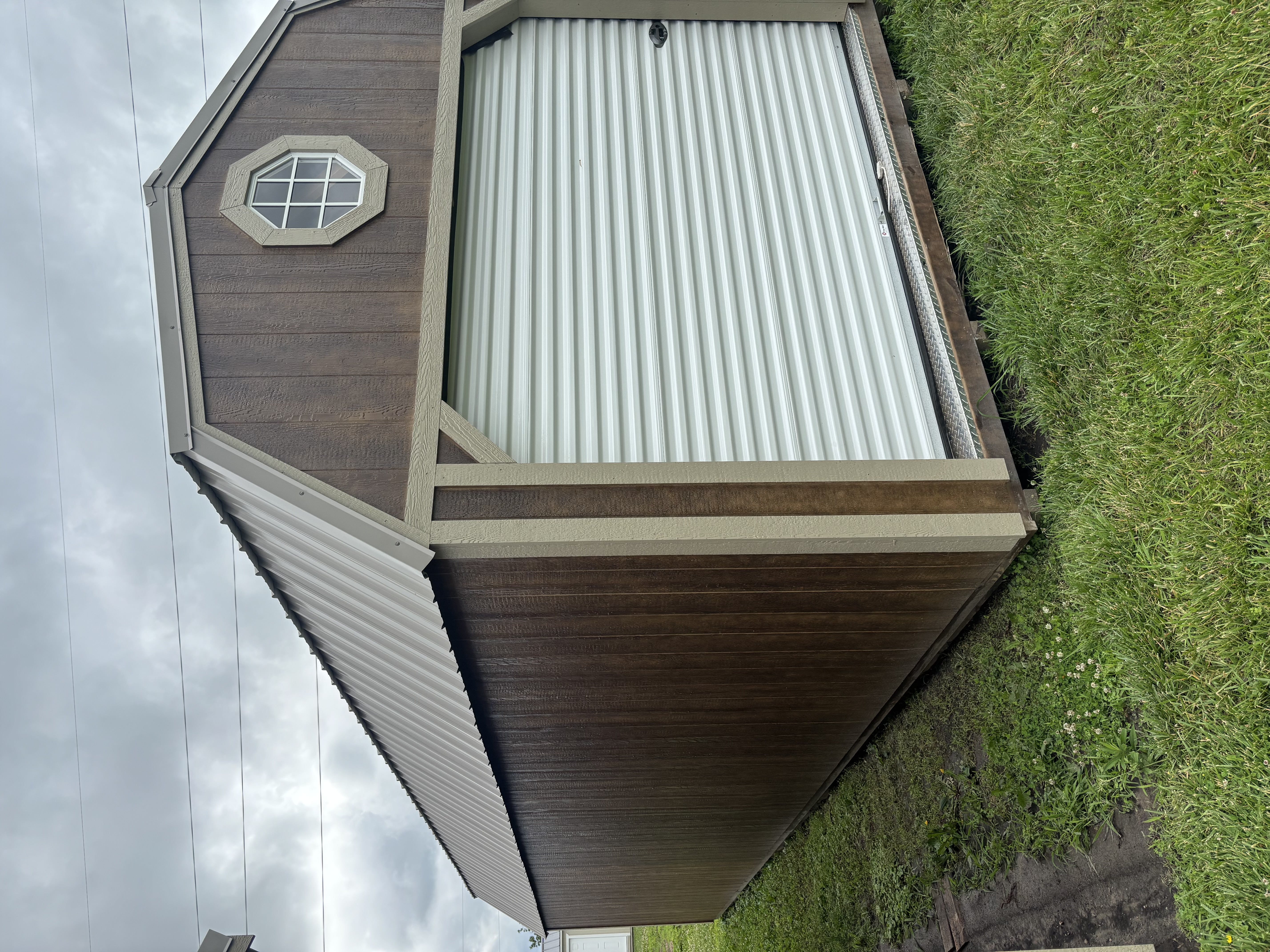 12 x 32 Lofted Garage – 3