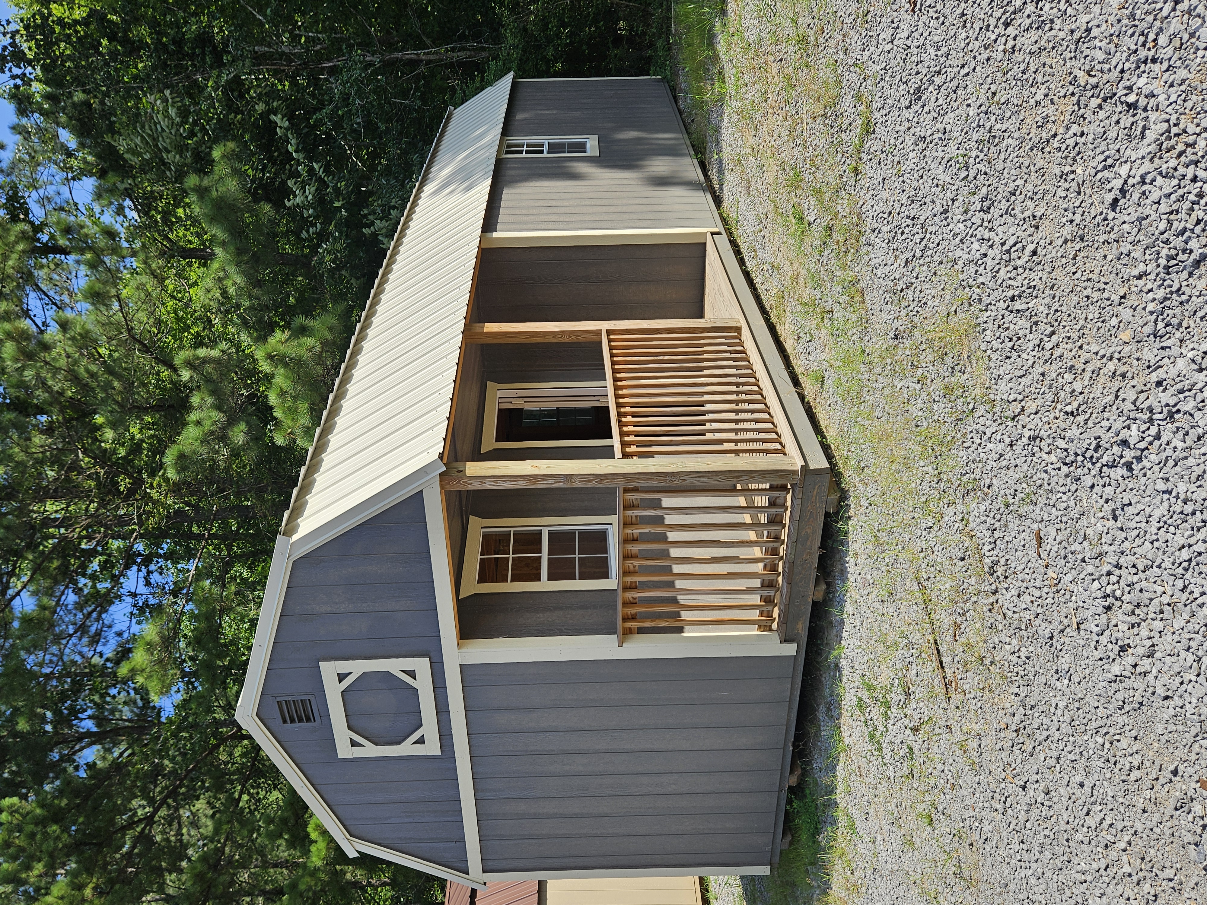 12 x 32 Lofted Barn Cabin – 2